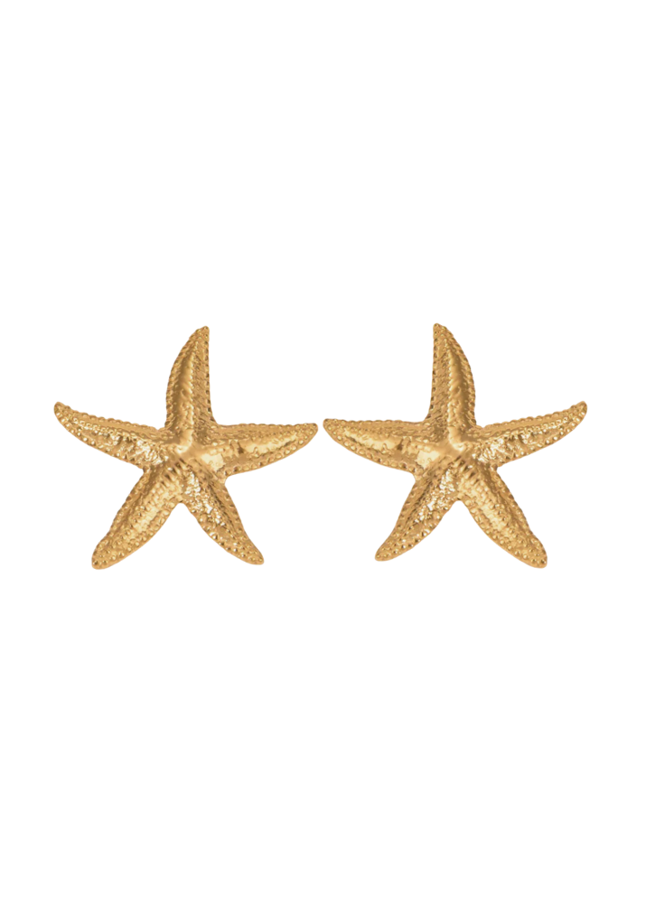 PETITE SIREN STARFISH EARRING