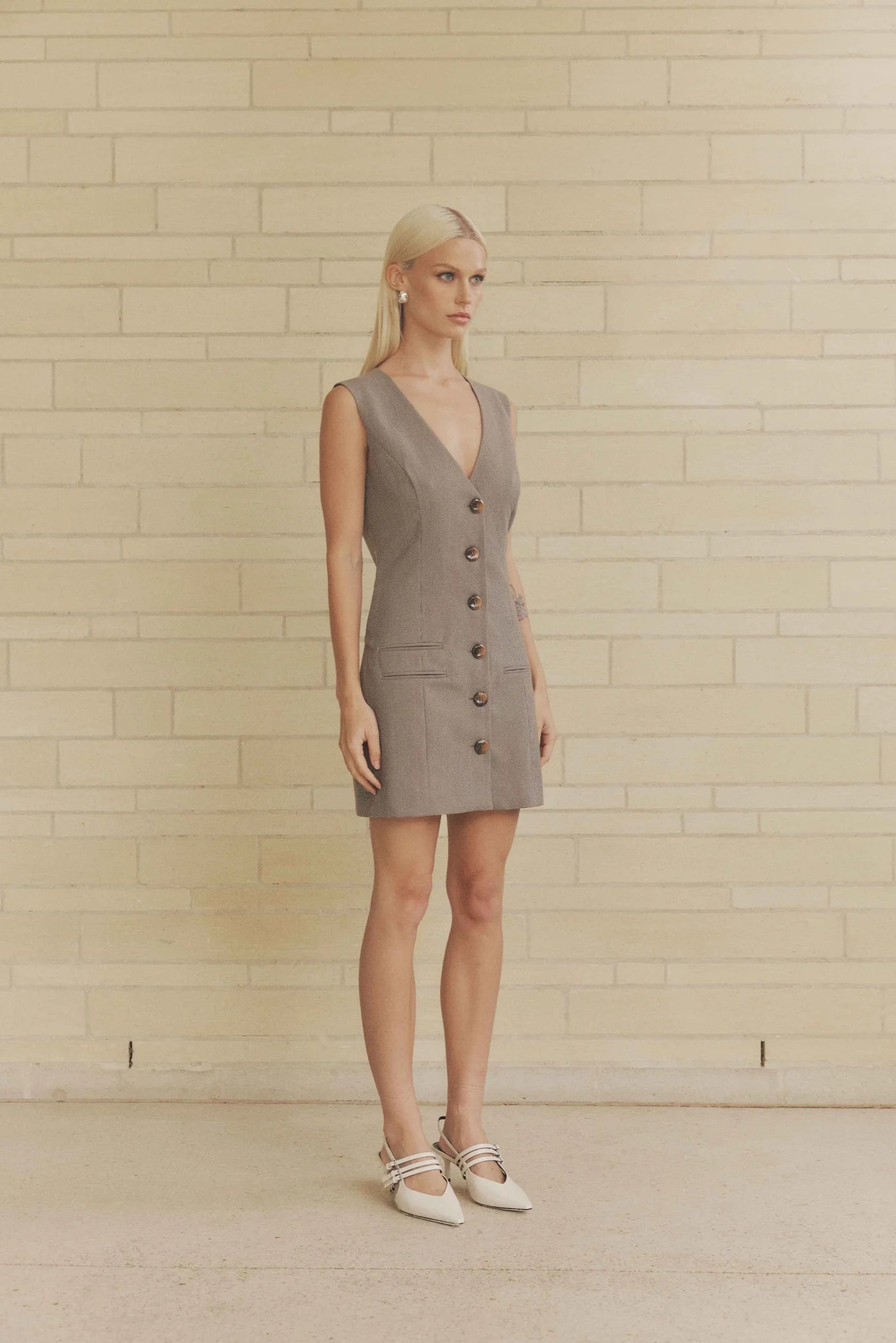 SIENA DRESS WALNUT