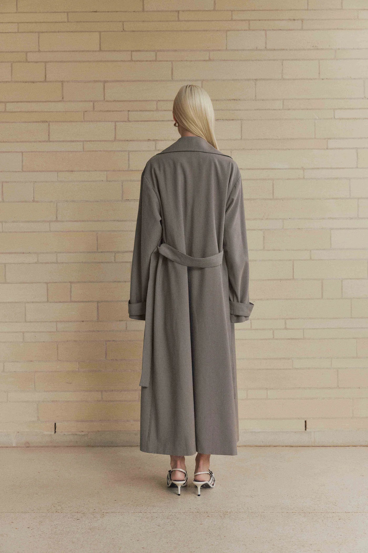 LONDON TRENCH COAT WALNUT