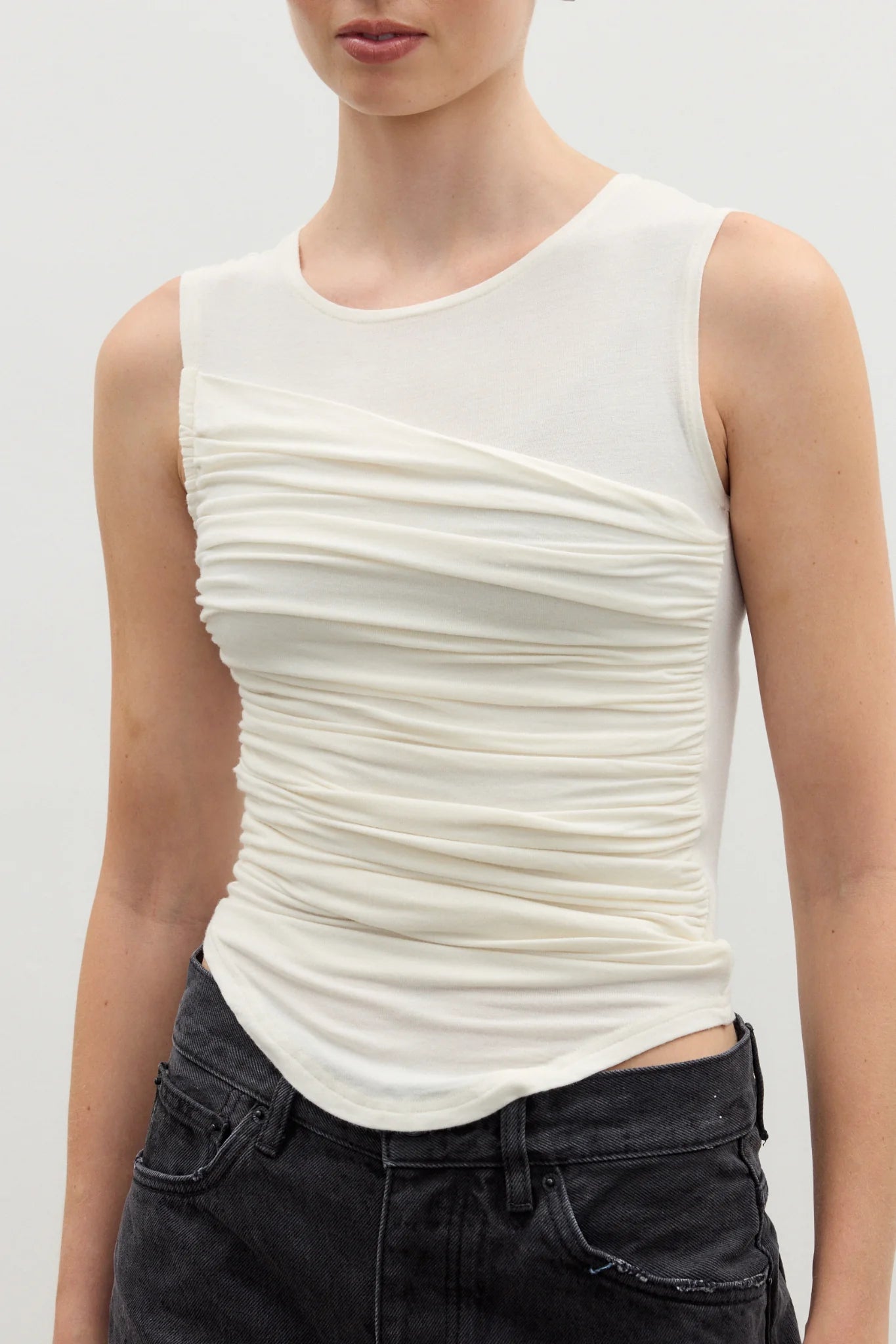 ROSELANI TOP - IVORY