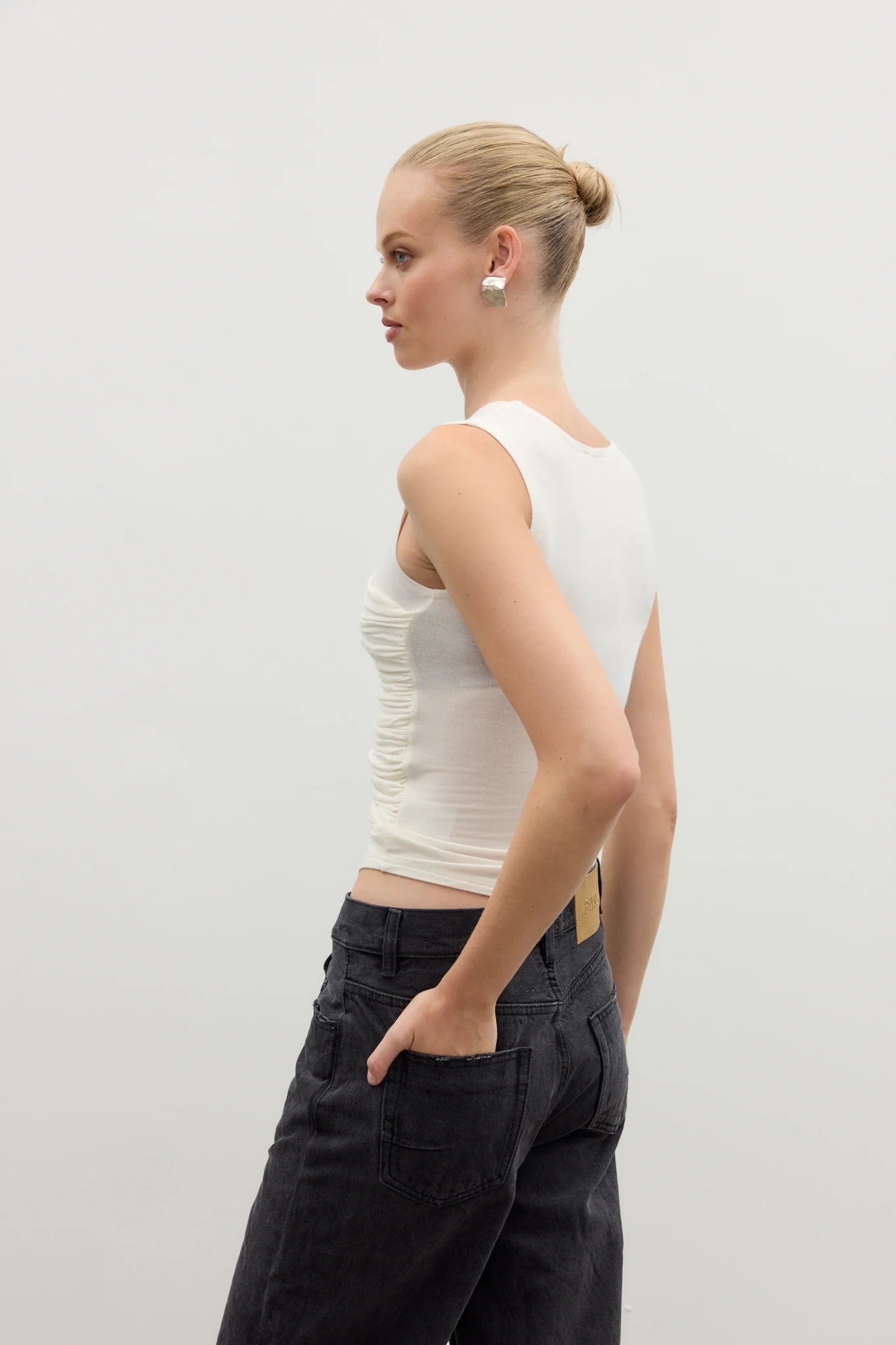 ROSELANI TOP - IVORY