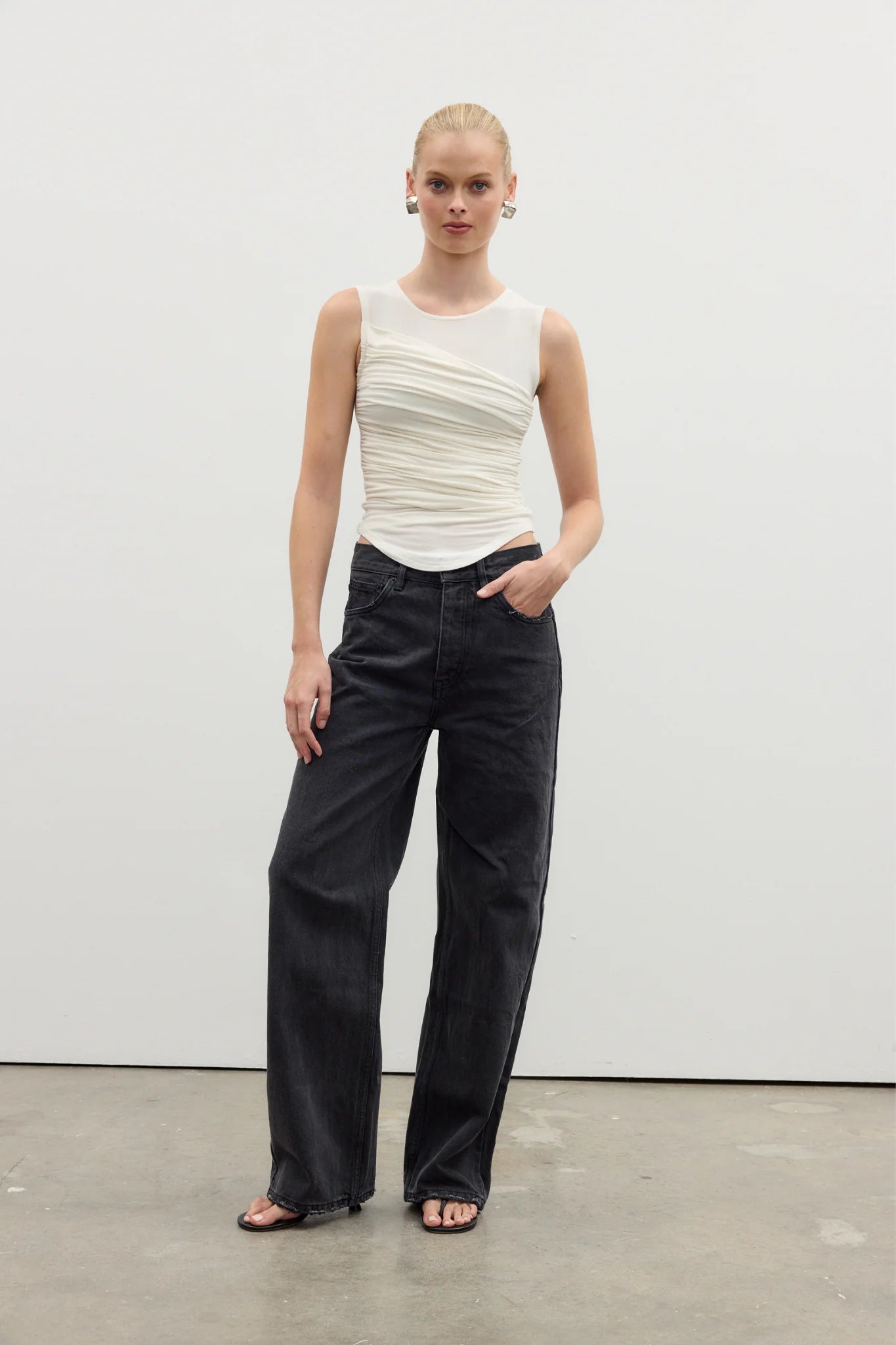 ROSELANI TOP - IVORY