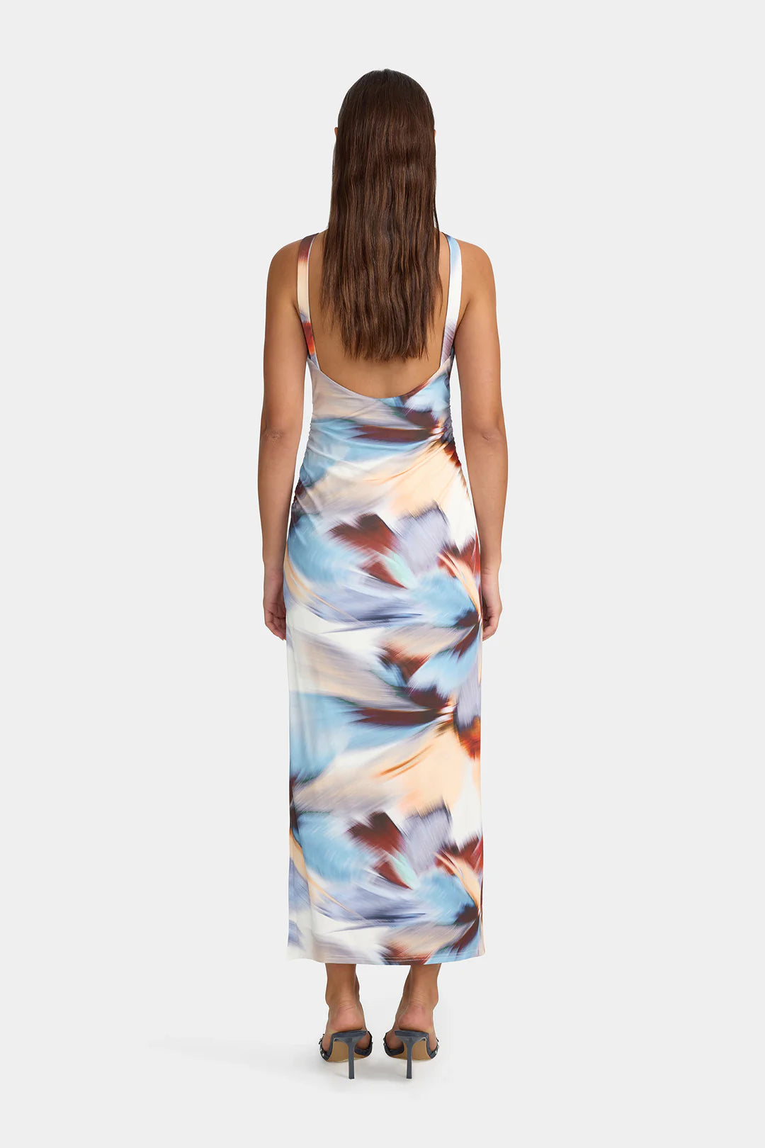 EMBER MIDI DRESS - SMOKEY HAZE