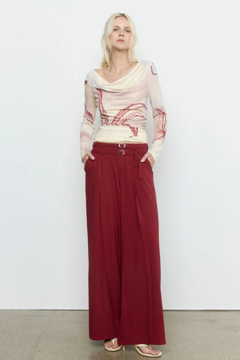 PRIYA PANT -  CRANBERRY