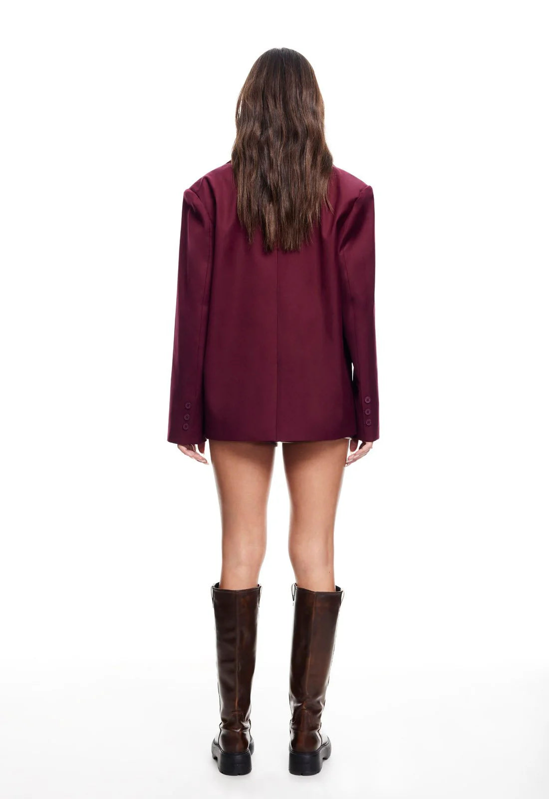 CHLOE BLAZER WINE