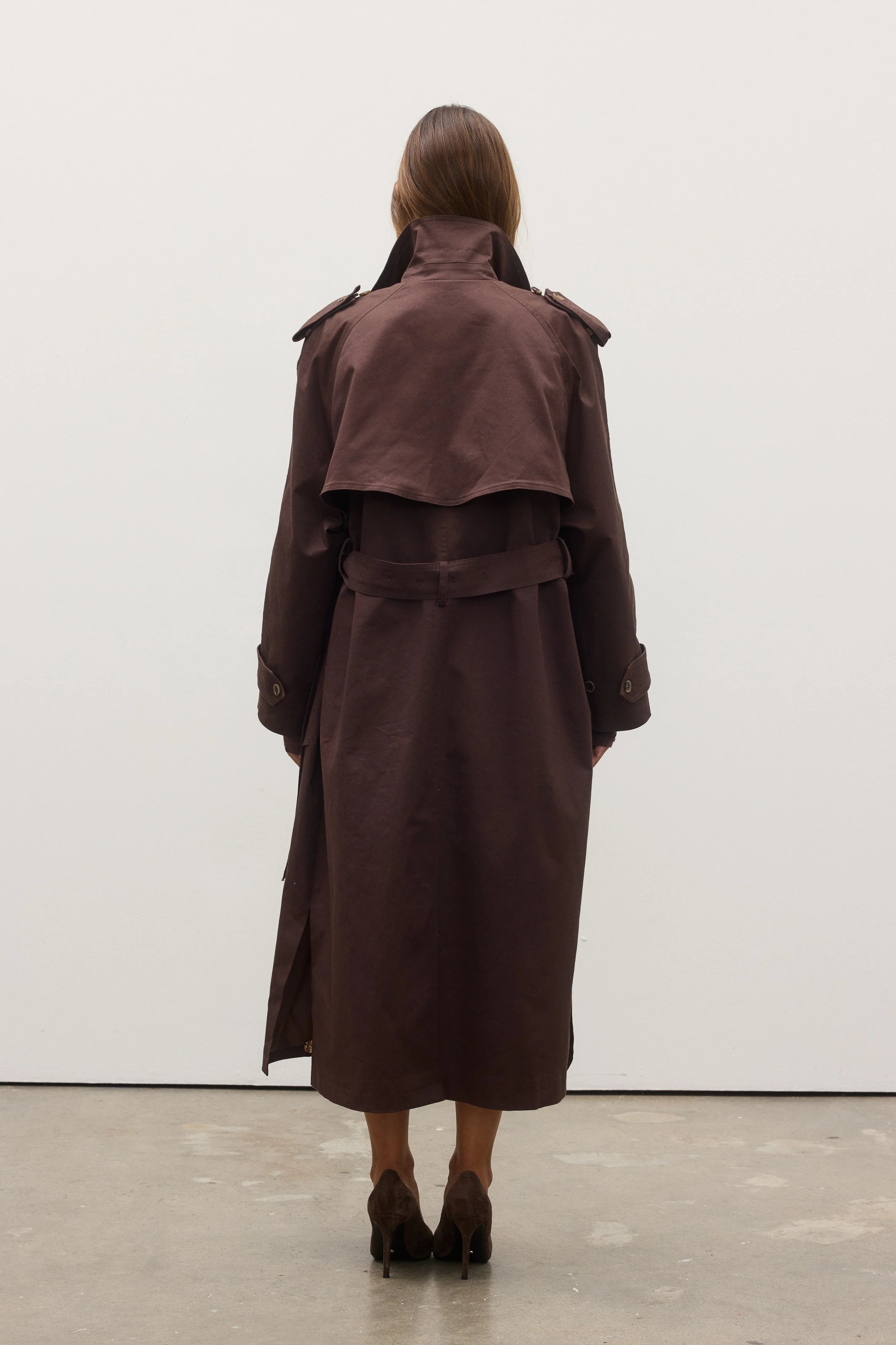 REECE TRENCH ESPRESSO