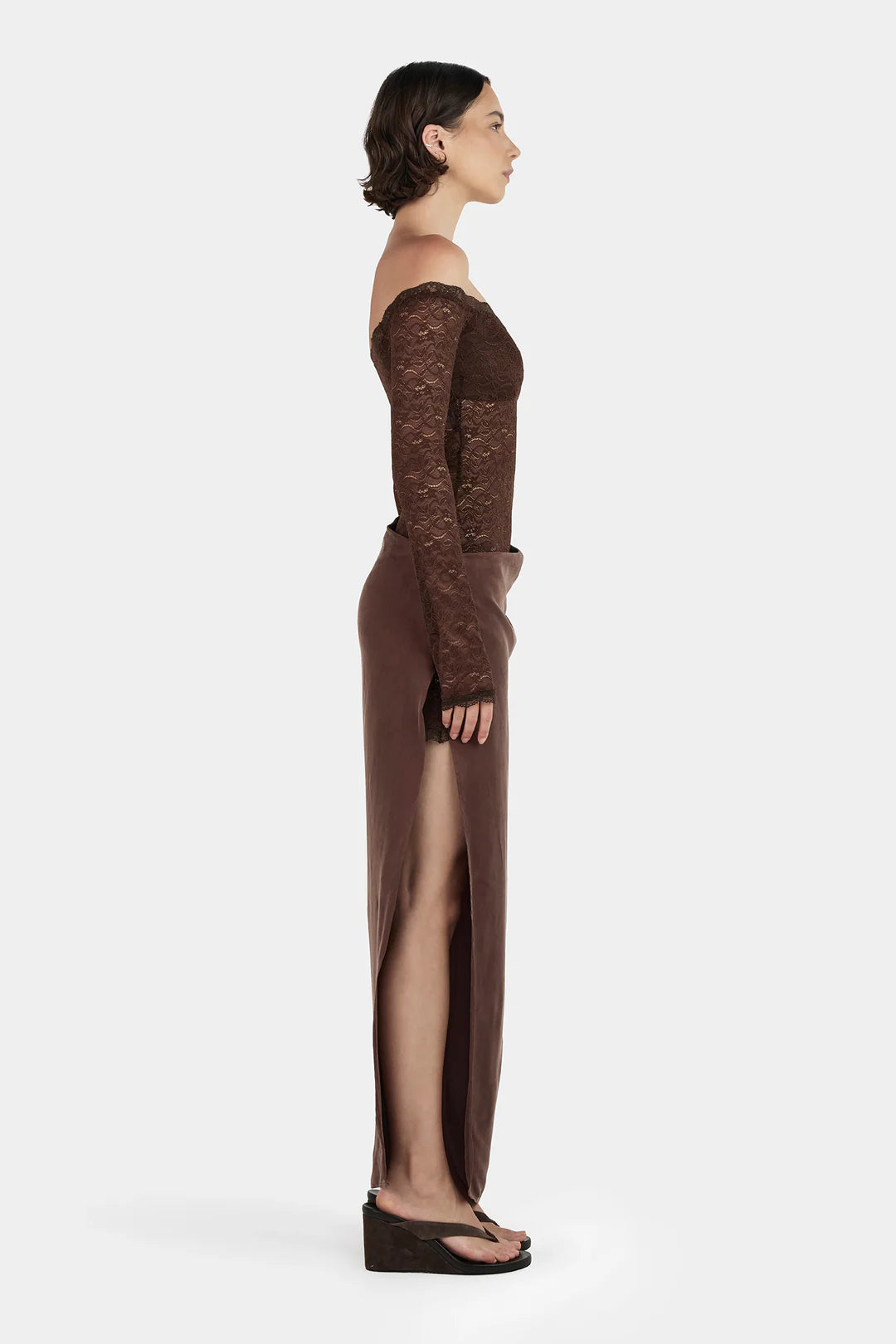 MARGARITA DRESS - CHOCOLATE