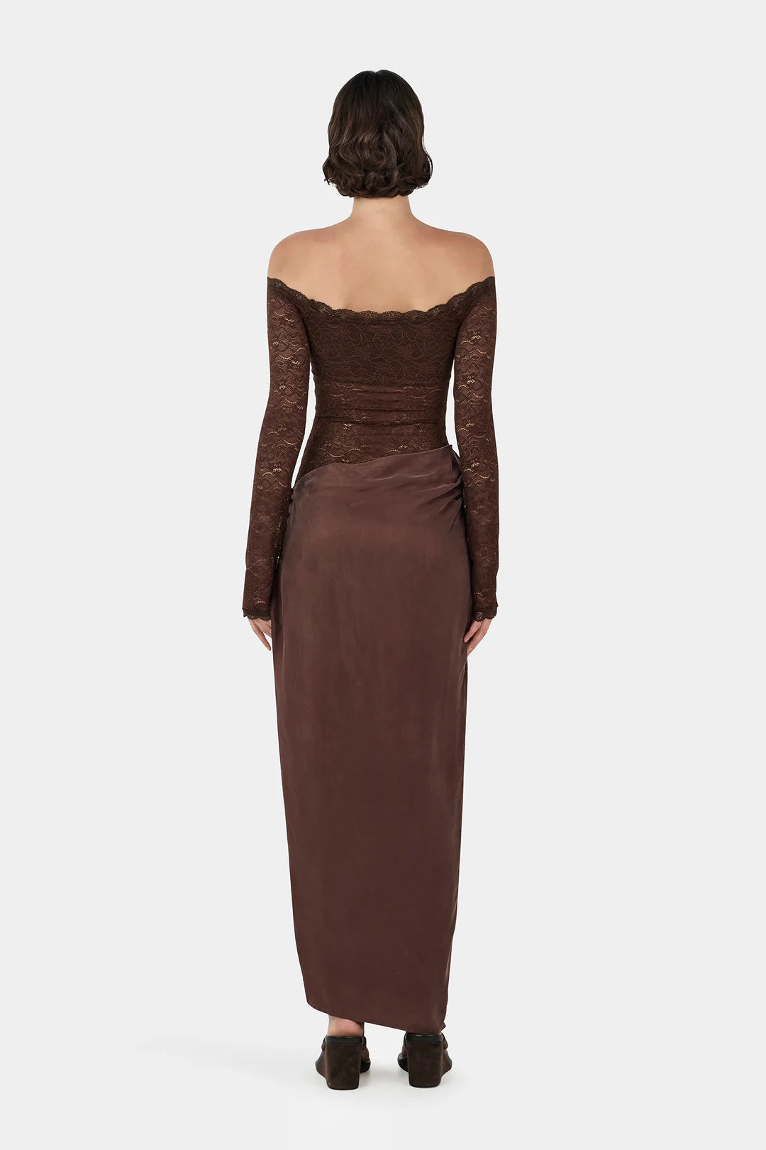 MARGARITA DRESS - CHOCOLATE