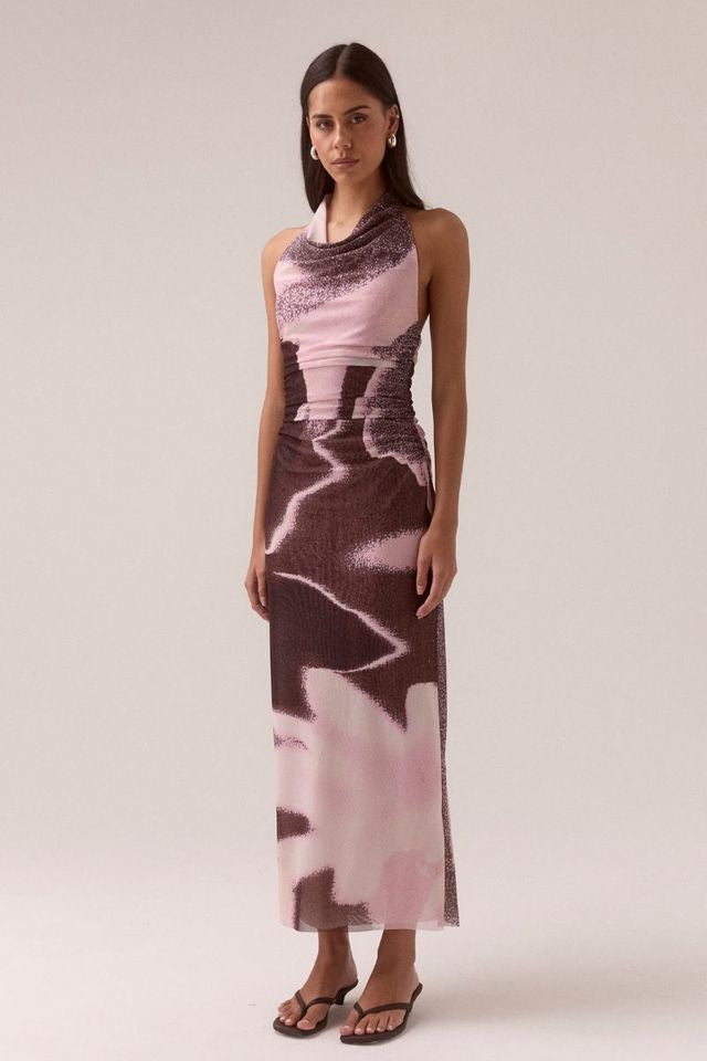 AFTERLIGHT MESH DRESS