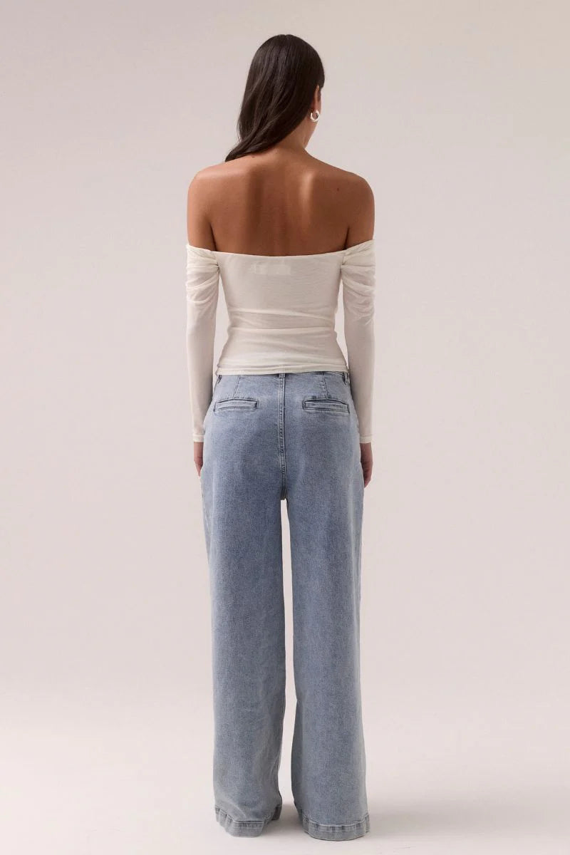 ETCH DENIM JEANS