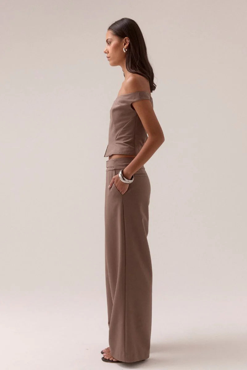 KENNEDY PANT - TAUPE