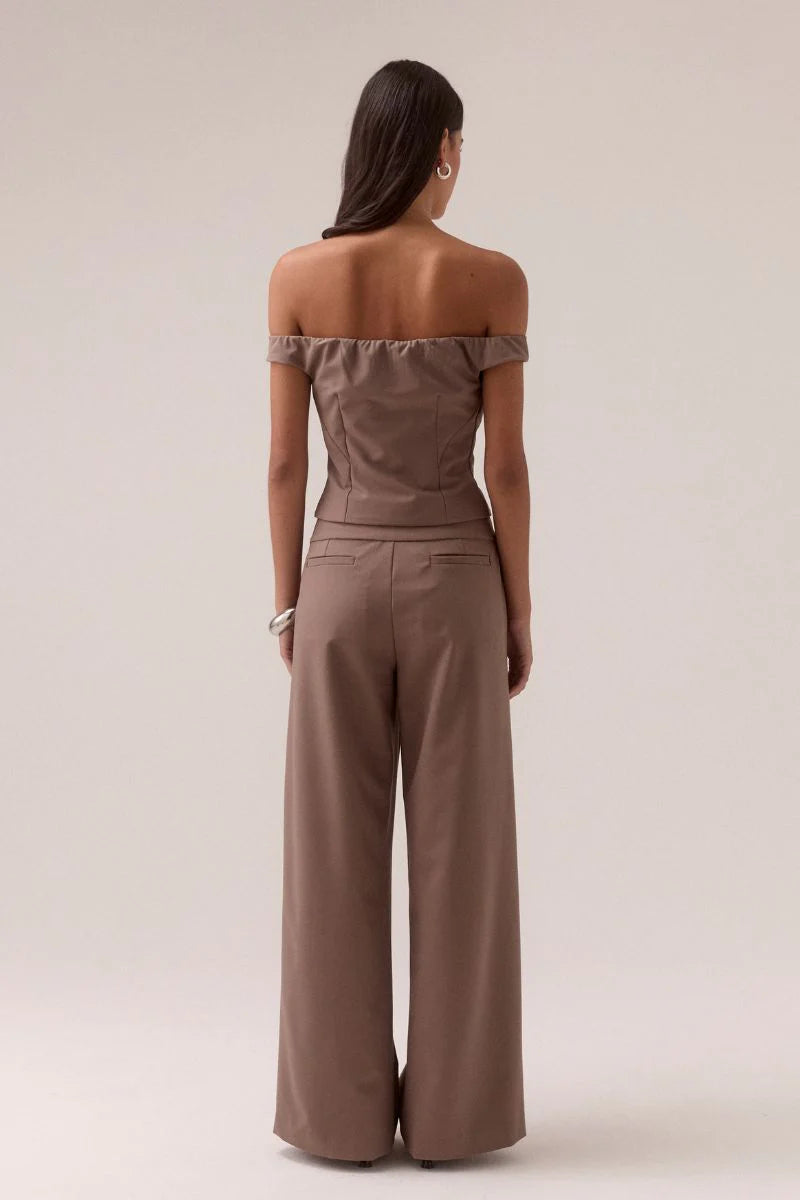 KENNEDY PANT - TAUPE