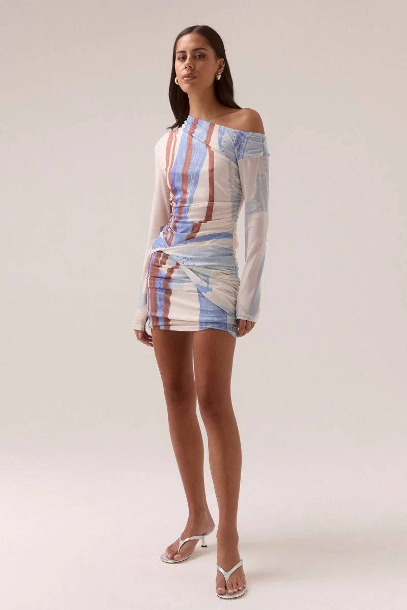 HUNTER MESH MINI DRESS
