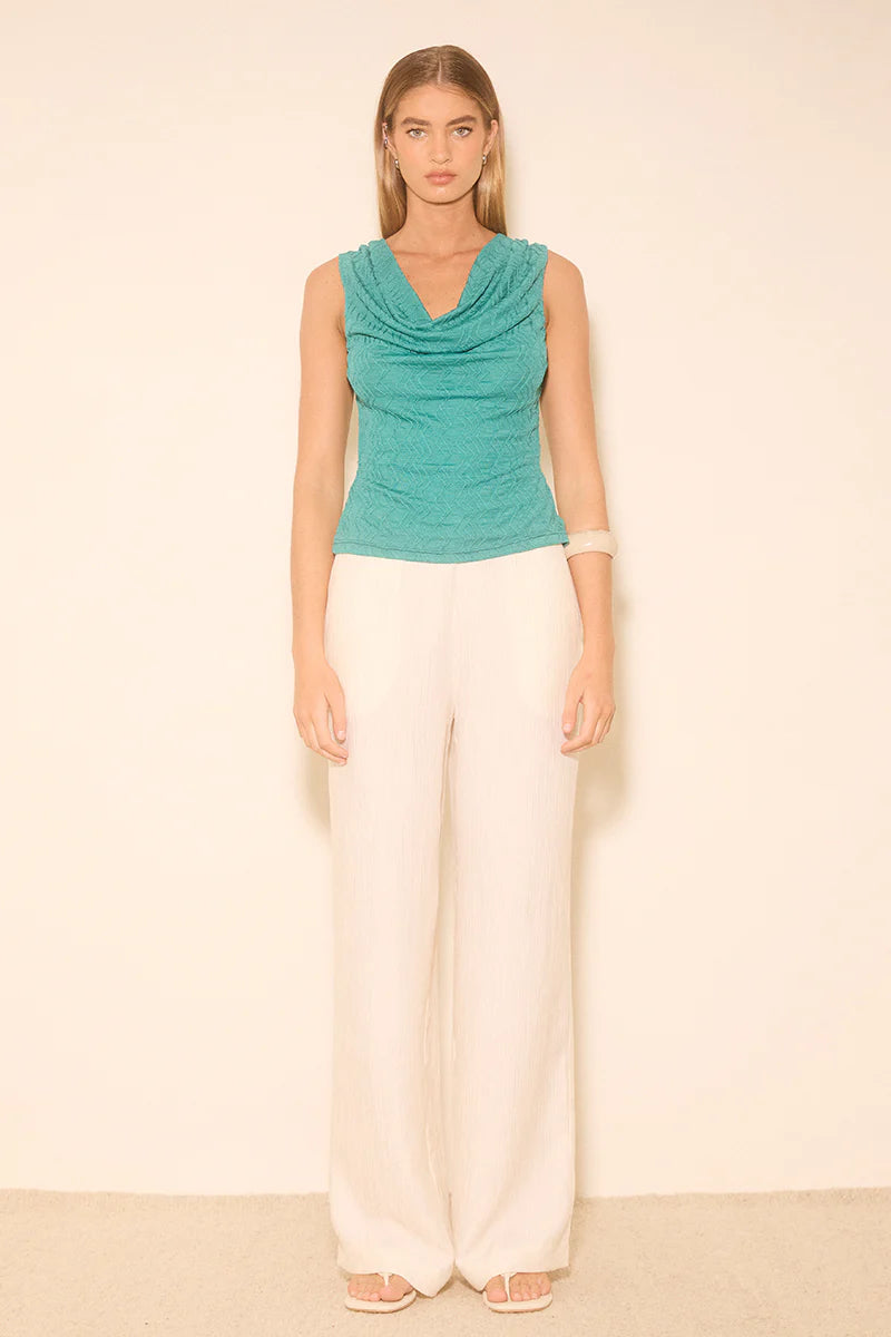 NOLA TOP - TEAL