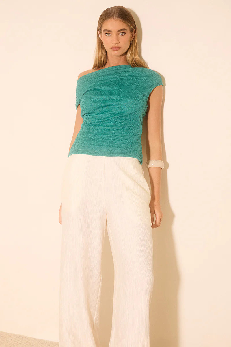 NOLA TOP - TEAL