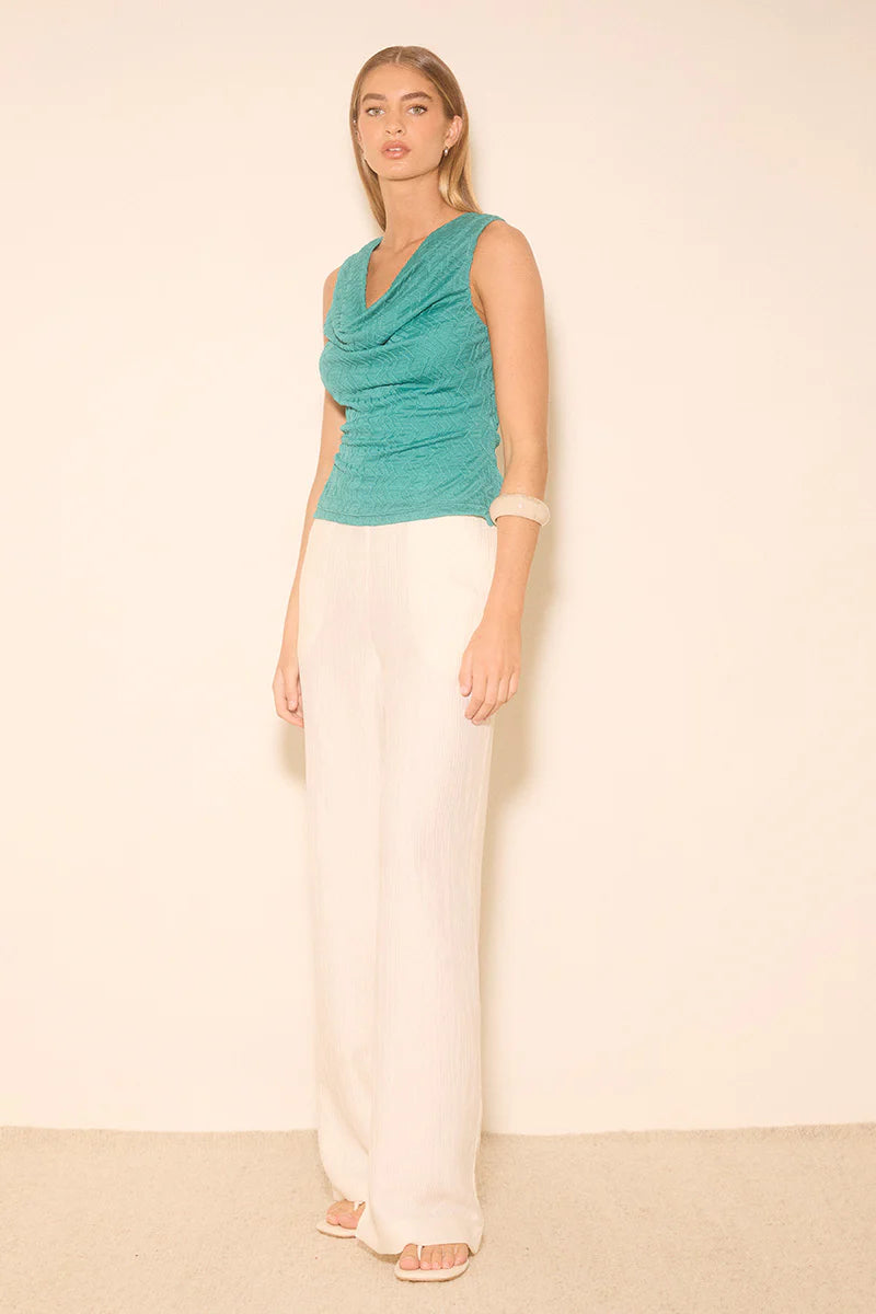 NOLA TOP - TEAL