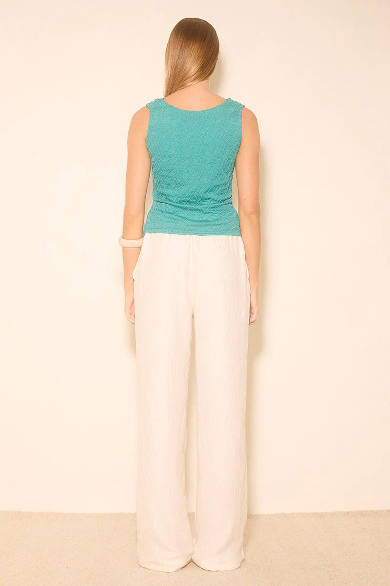 NOLA TOP - TEAL