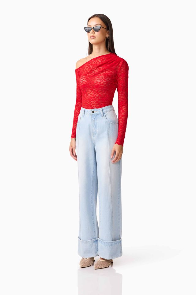 ARIELLA LS TOP - RED