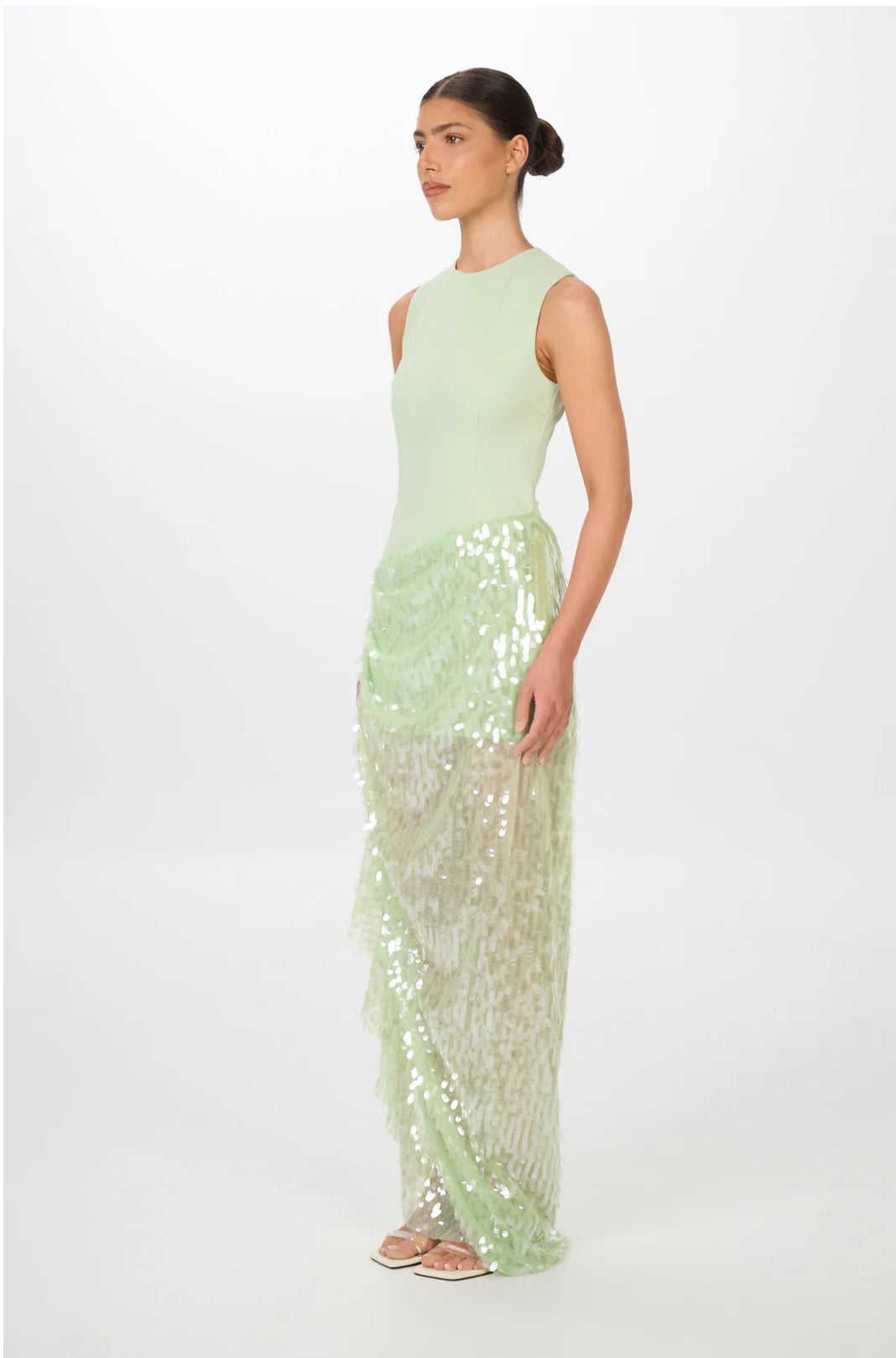 ZOI MINT SEQUIN DRESS
