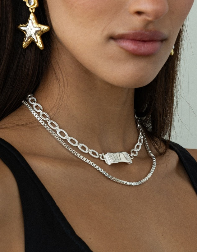 ALEXIS NECKLACE - SILVER