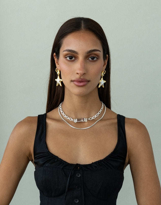 ALEXIS NECKLACE - SILVER