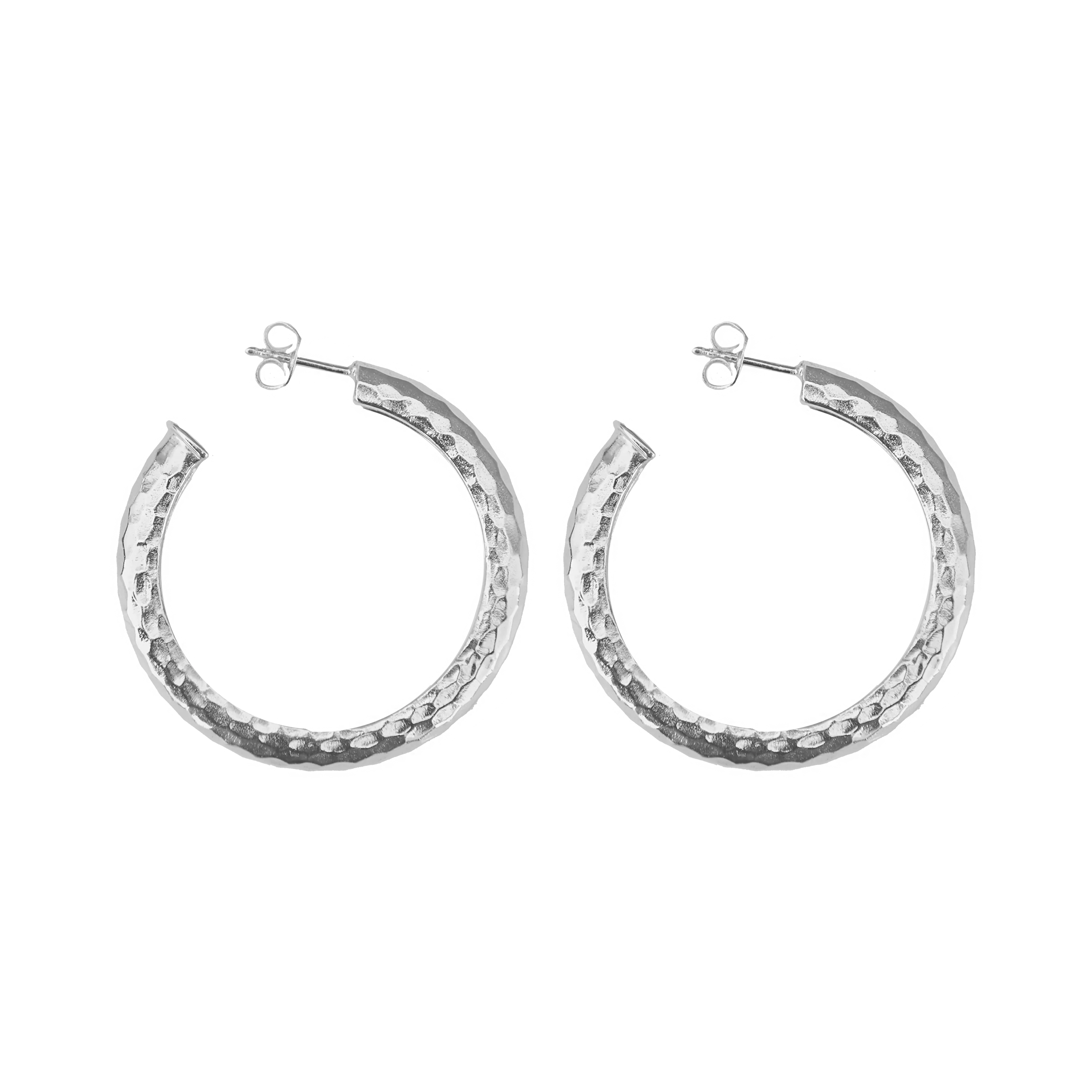 LOLA HOOPS - SILVER