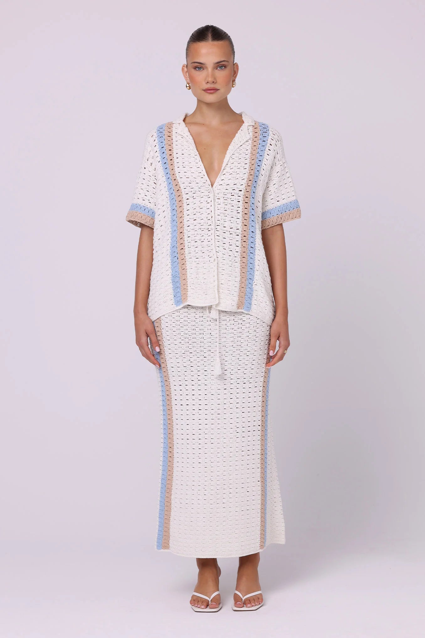LEA CROCHET MAXI SKIRT