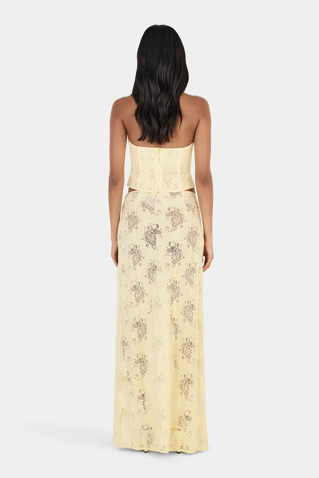 ROXY SKIRT - BUTTER YELLOW