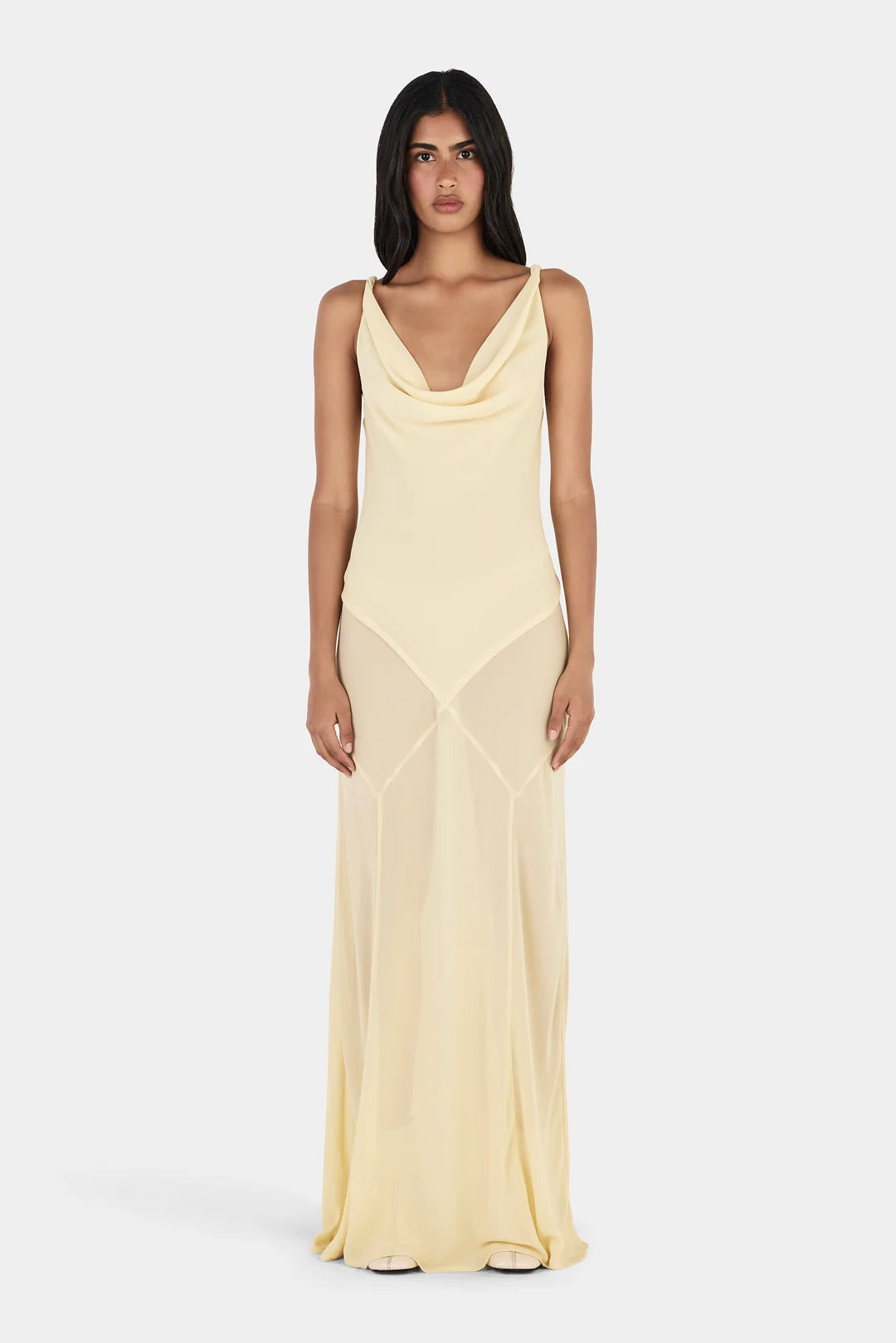 PALERMO GOWN - BUTTER YELLOW