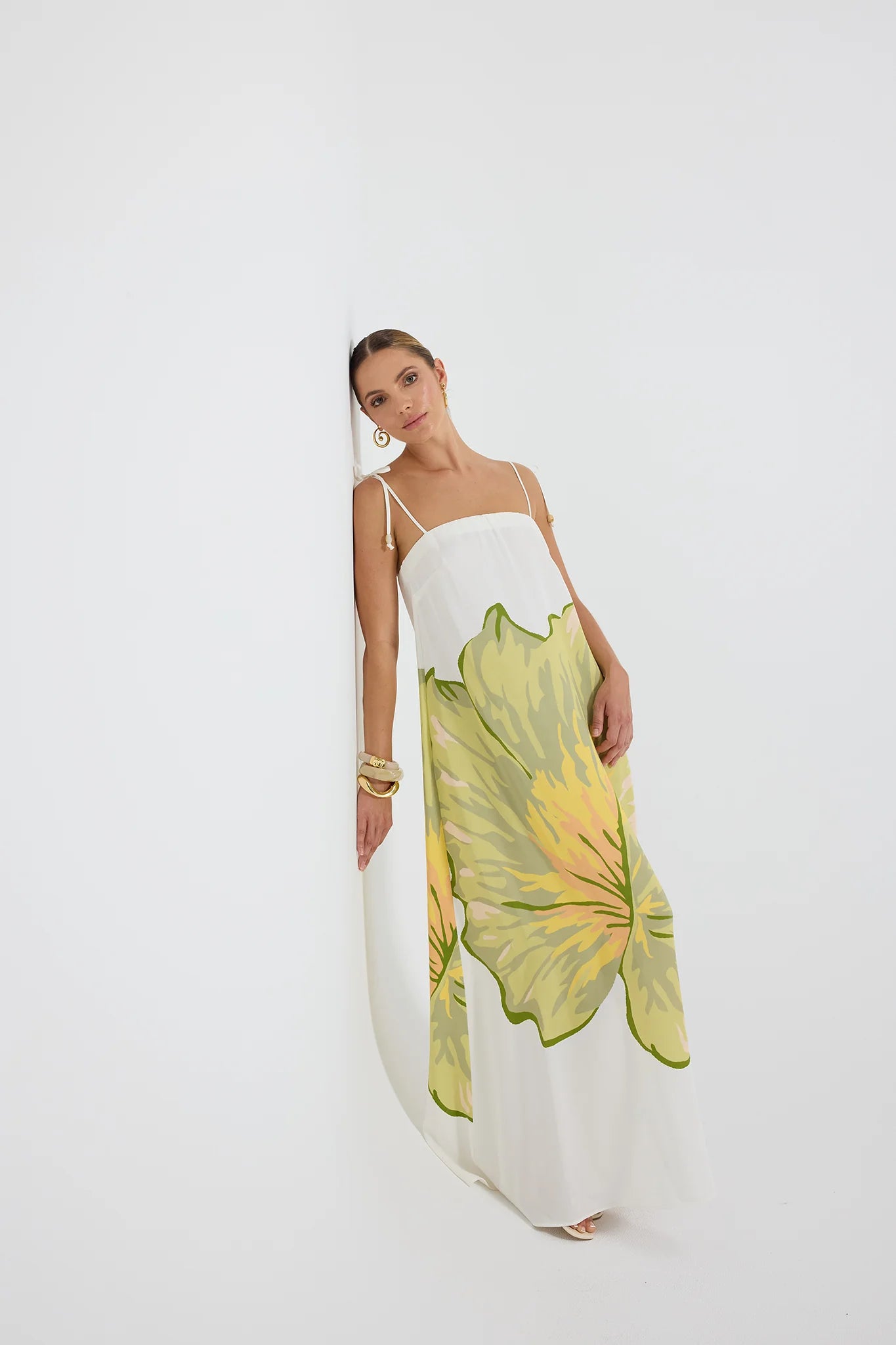 JUNO MAXI - GREEN PALM