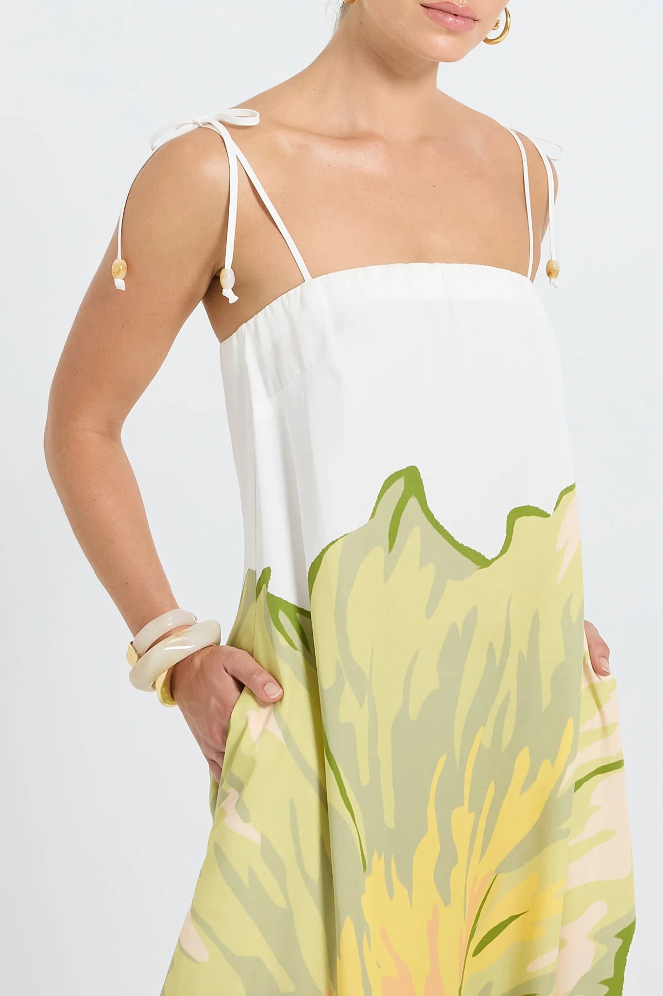 JUNO MAXI - GREEN PALM
