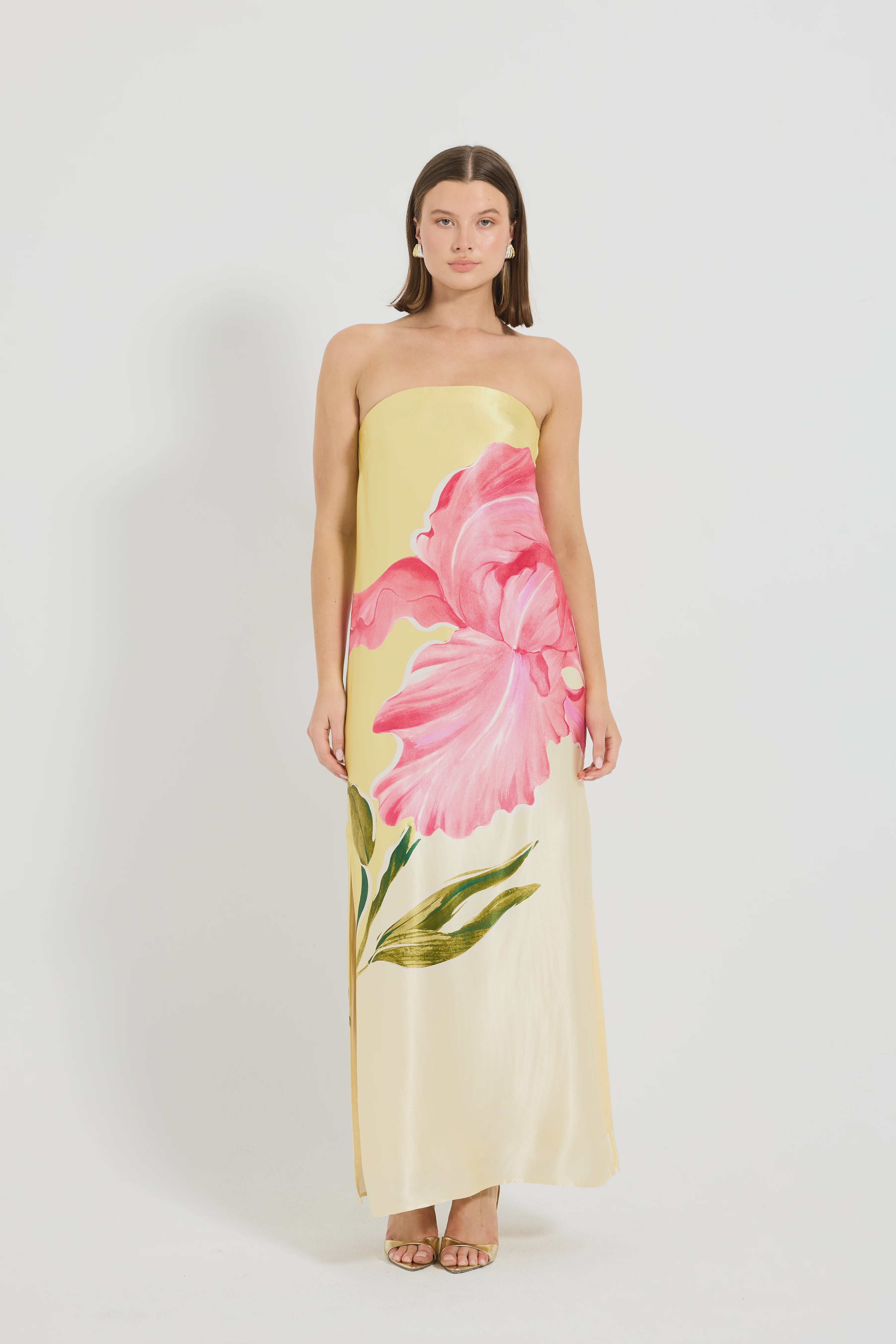 AMELIE COLUMN MAXI - LEMON