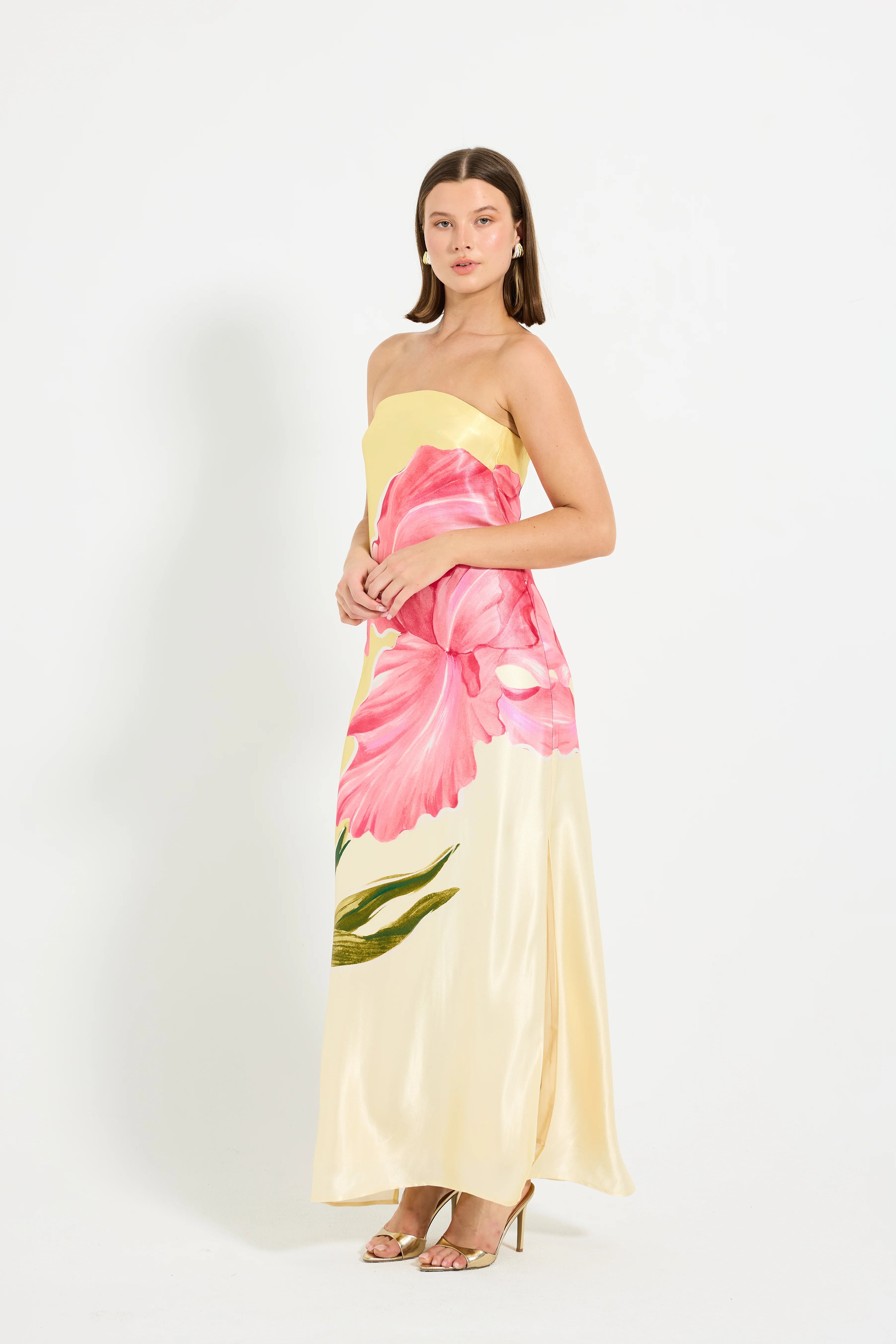 AMELIE COLUMN MAXI - LEMON