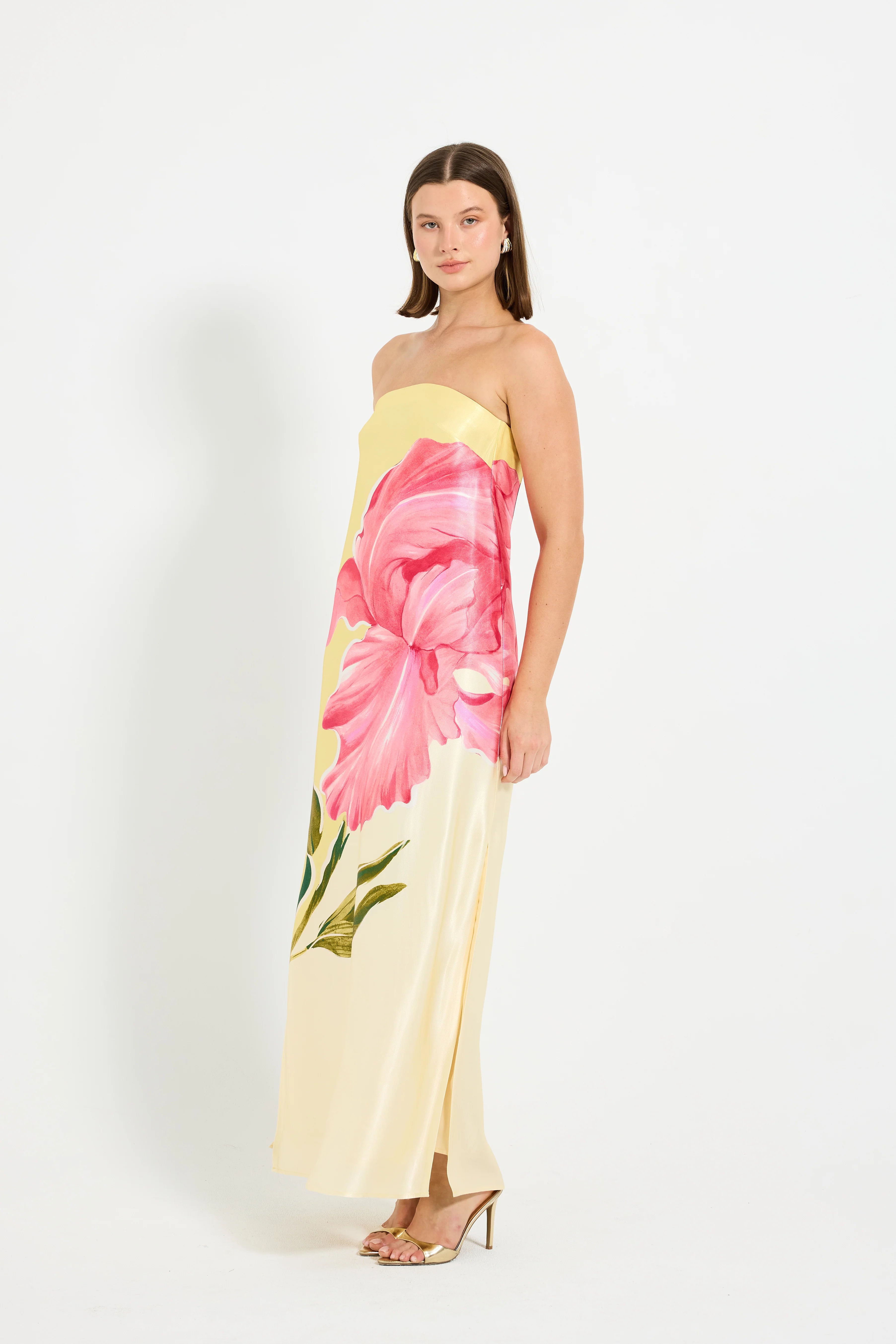 AMELIE COLUMN MAXI - LEMON