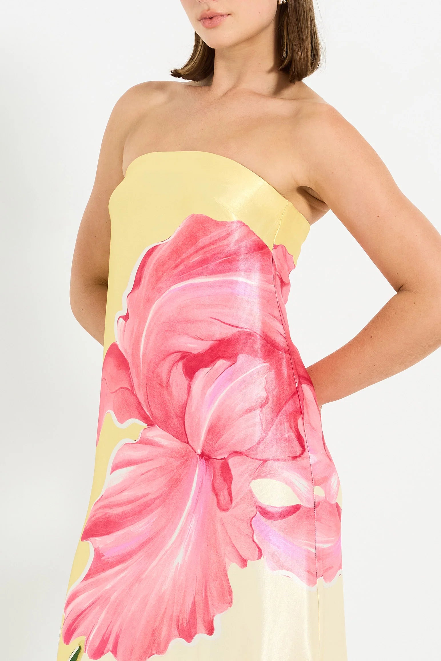 AMELIE COLUMN MAXI - LEMON