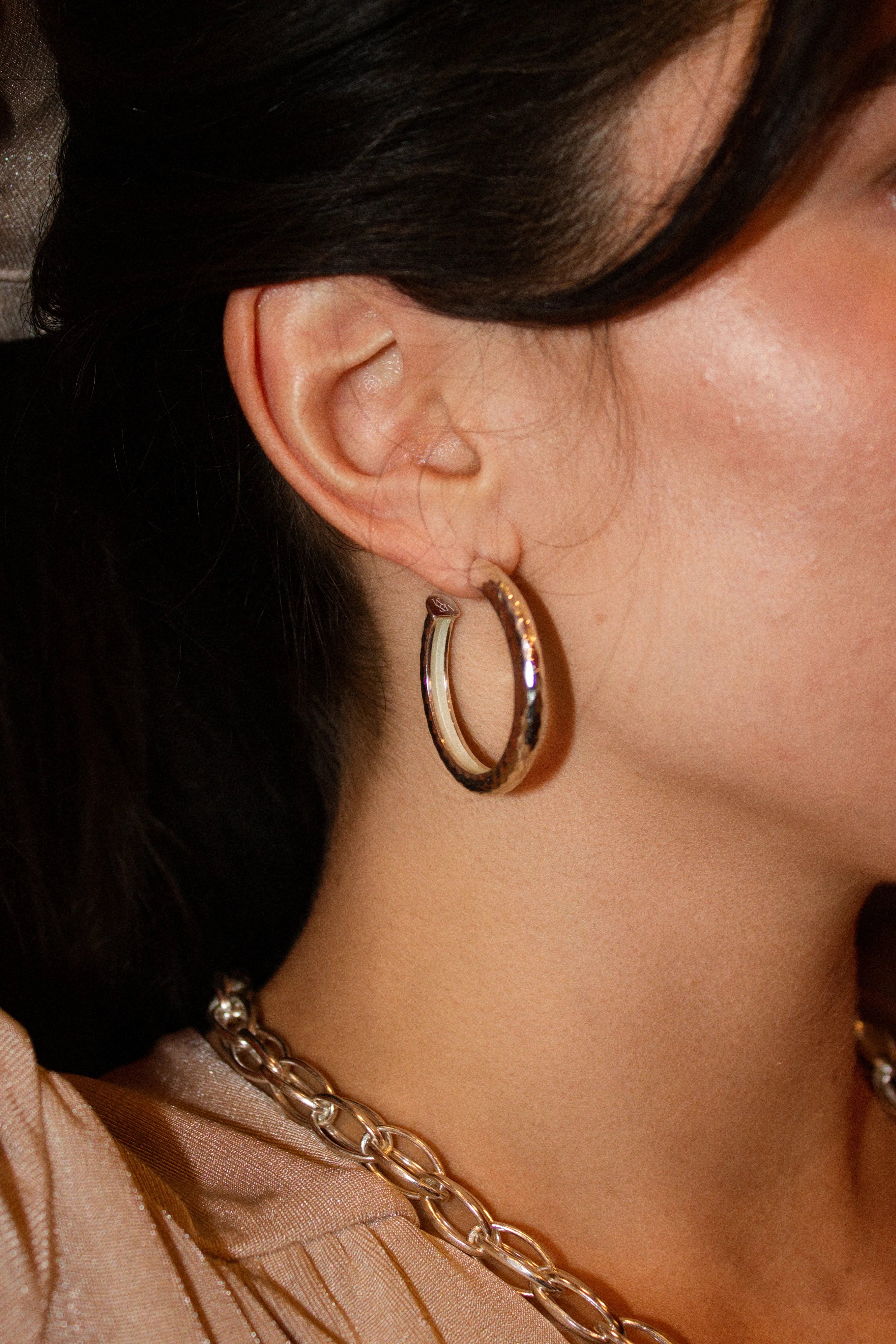LOLA HOOPS - SILVER