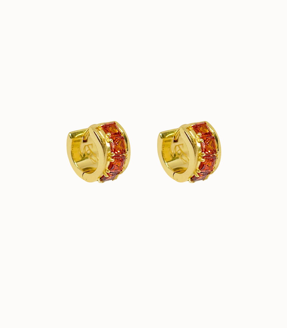 FLORENCE EARRINGS - RED
