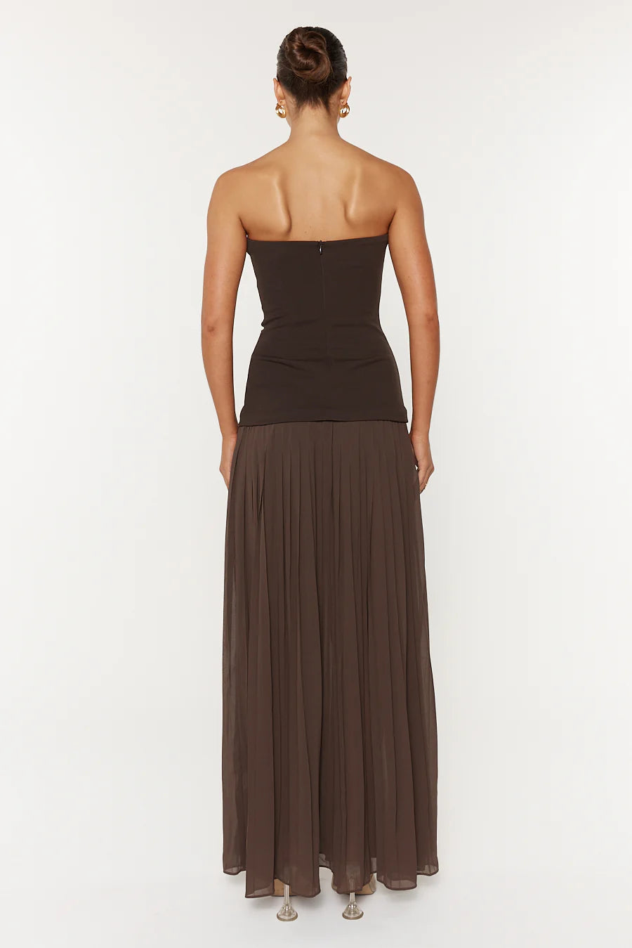 NICOLETTE MAXI DRESS ESPRESSO