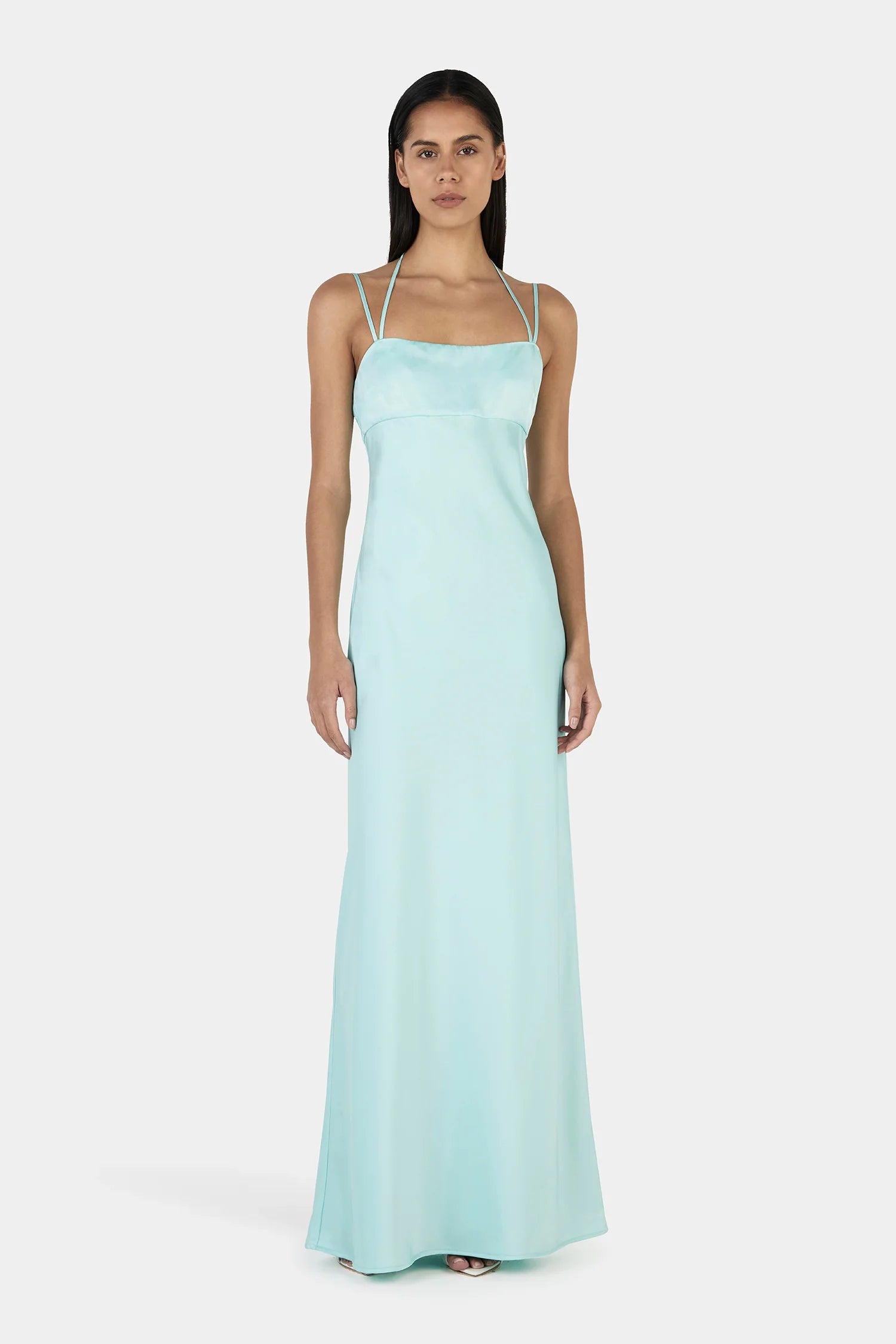 TALULAH MAXI DRESS - AQUA