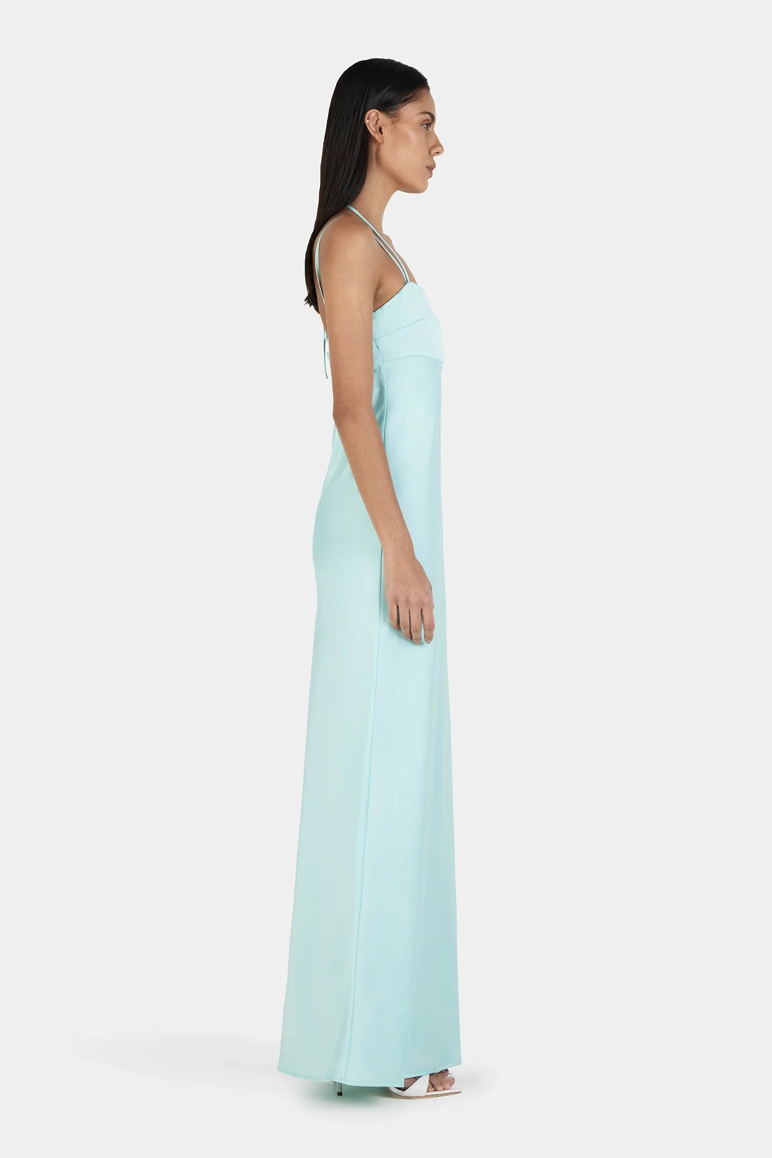 TALULAH MAXI DRESS - AQUA