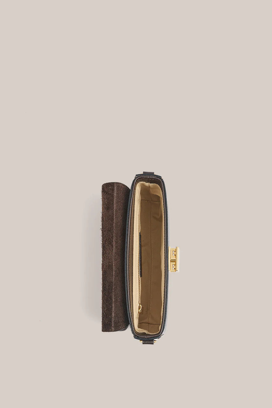ISLA LEATHER SHOULDER BAG