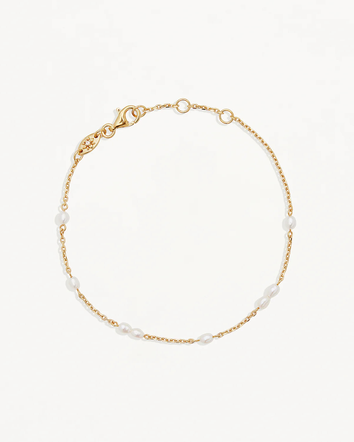 GOLD SERENE DREAMS PEARL BRACELET