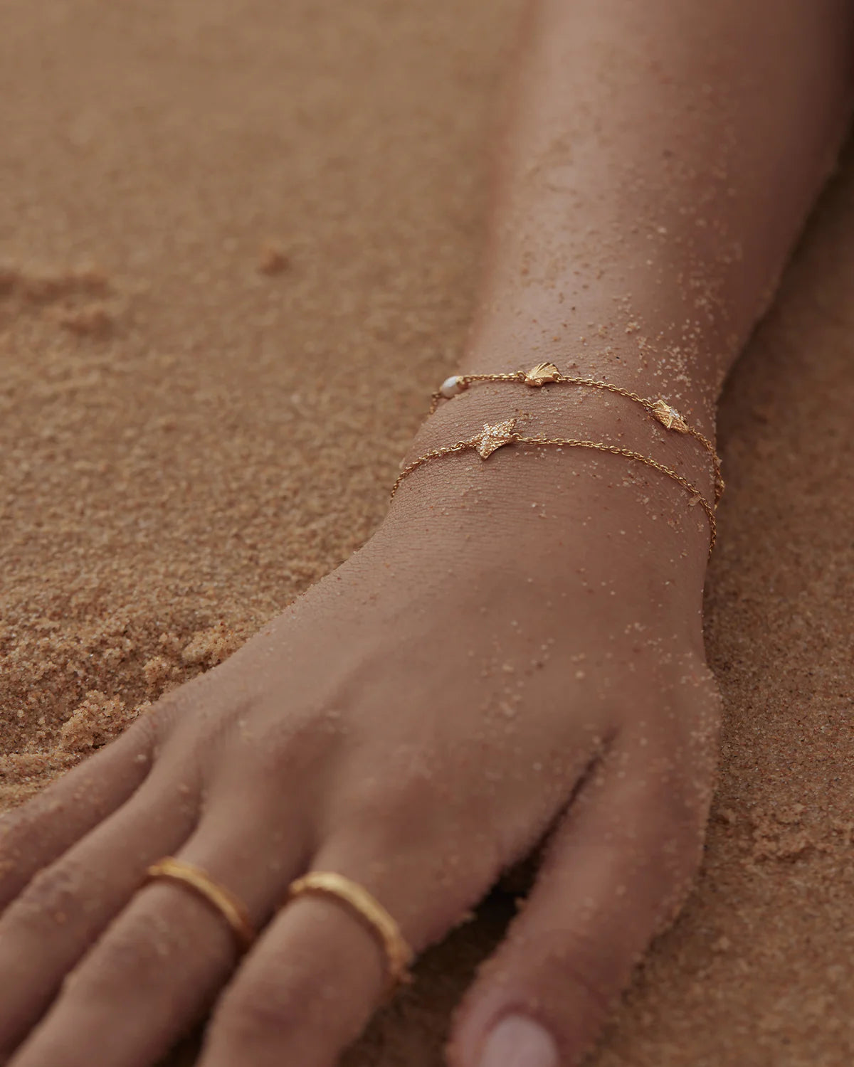 GOLD OCEAN DREAMING BRACELET
