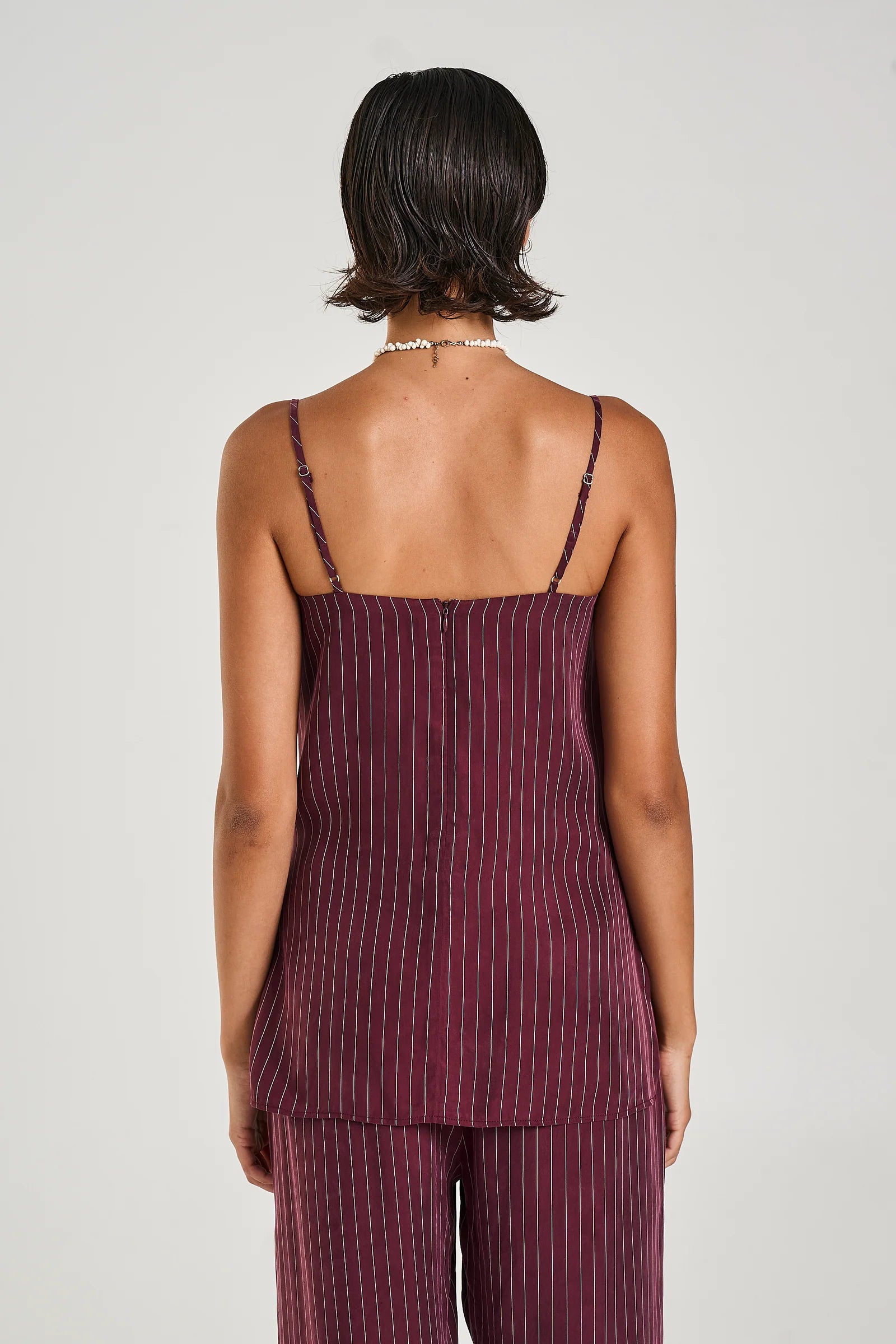 TUNIC TOP KINA PINSTRIPE