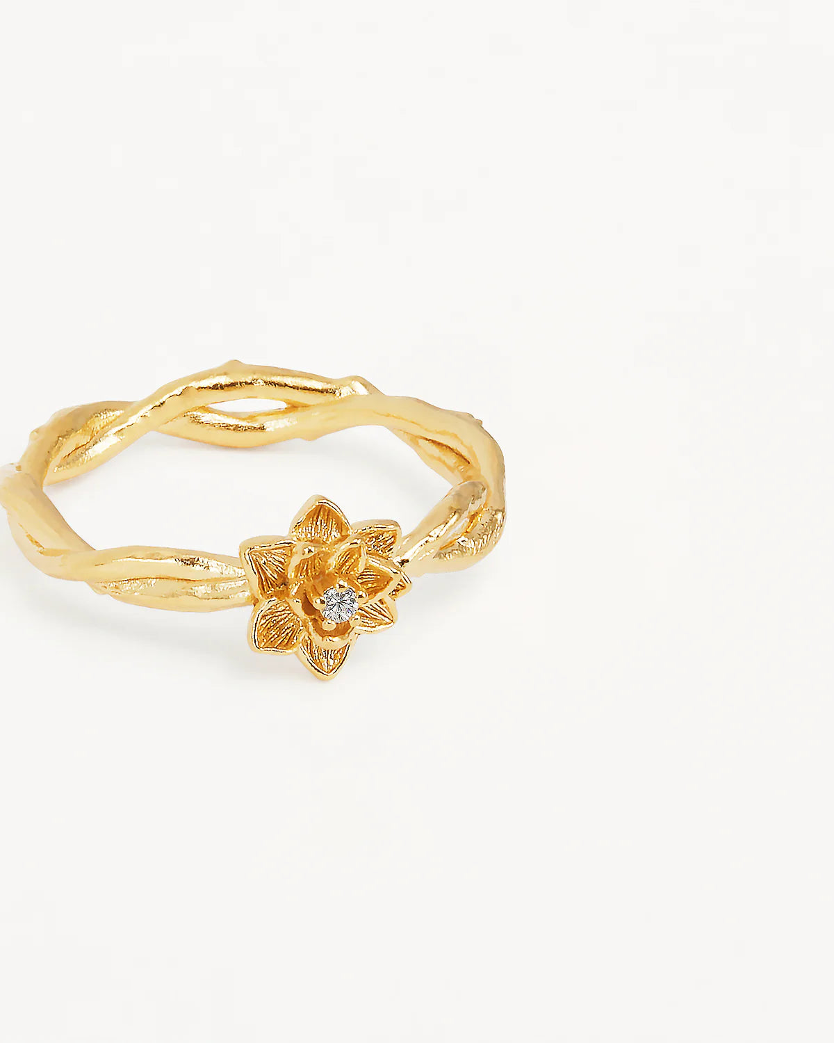 BLOOM WITHIN LOTUS RING - GOLD