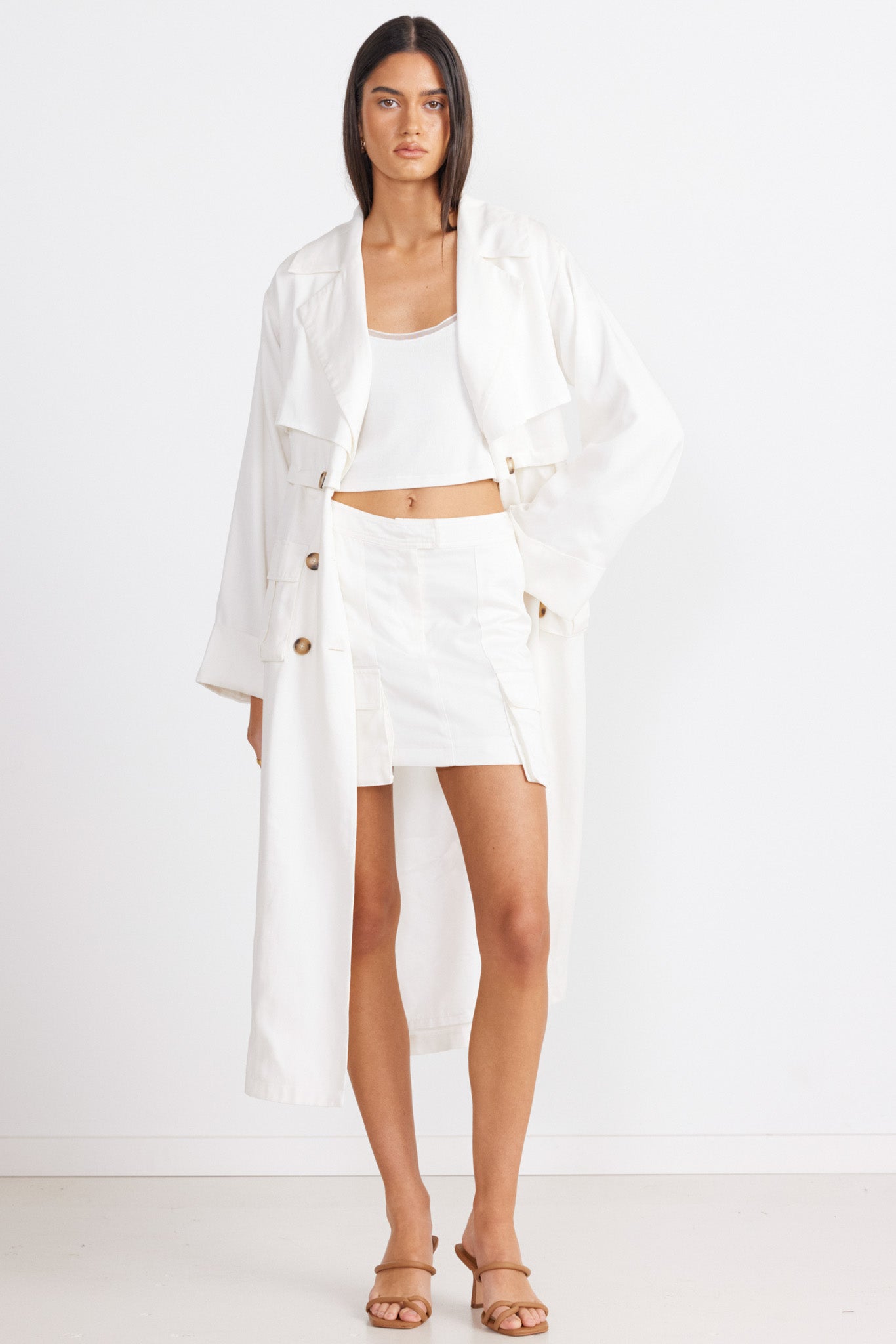 VICTORIA DETACHABLE TRENCH COAT