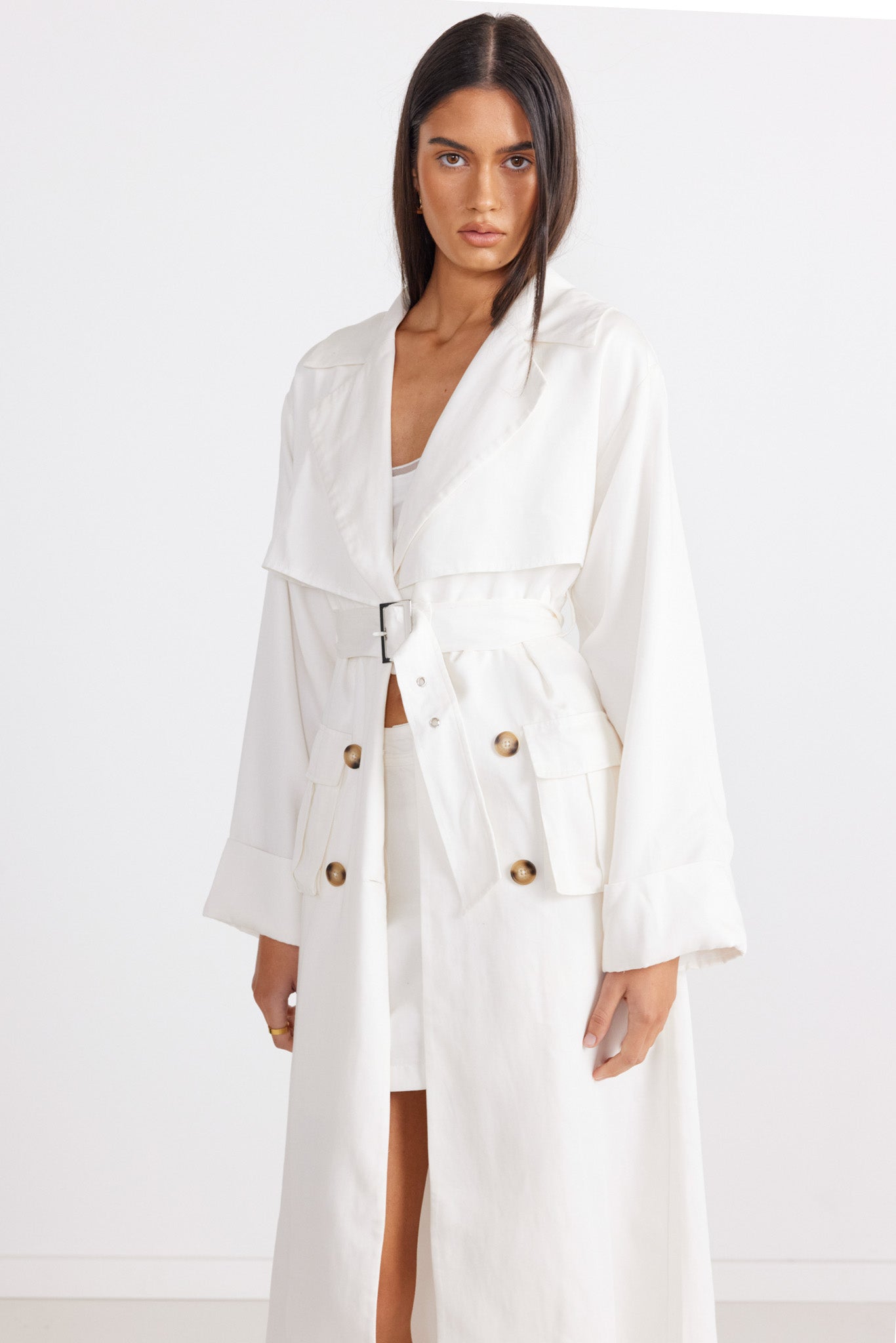 VICTORIA DETACHABLE TRENCH COAT