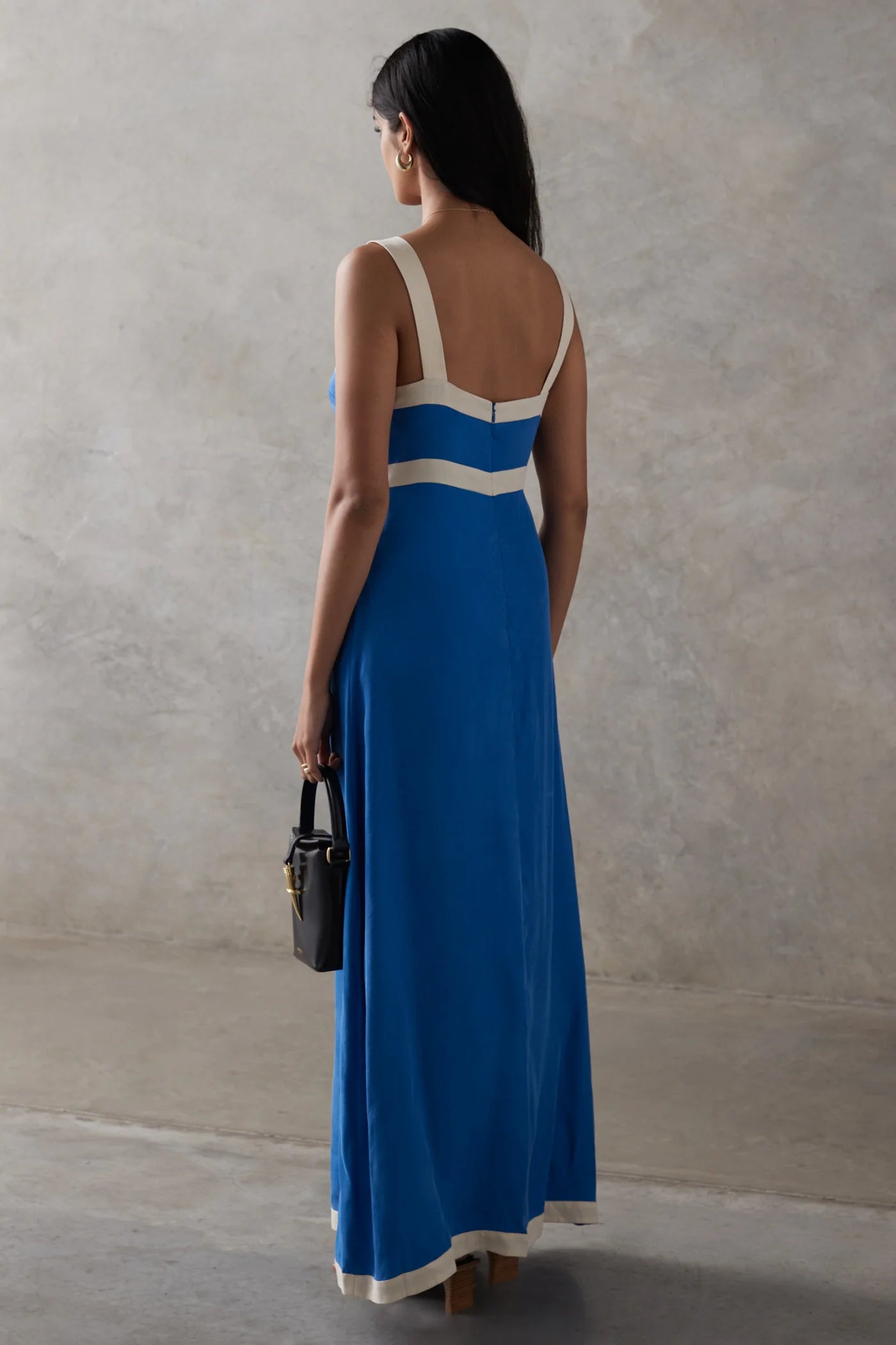 THE AMARA DRESS AZUL