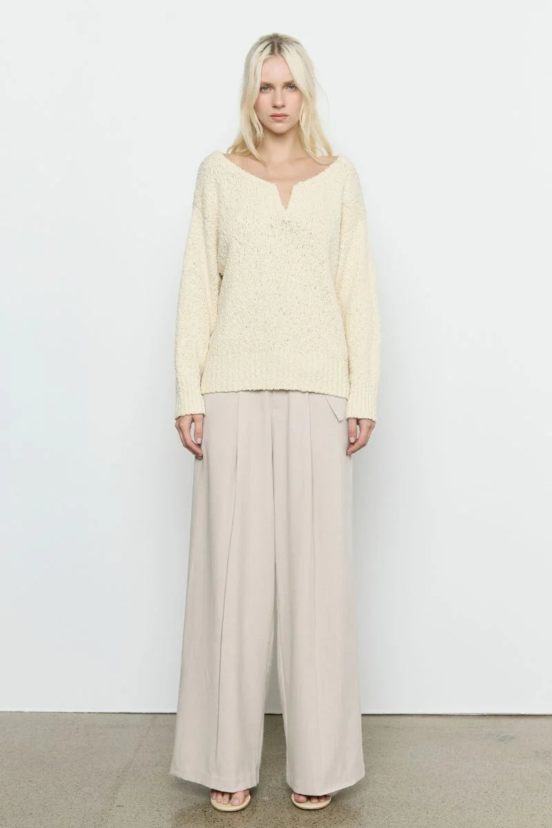 ALLURE SWEATER SOFT YELLOW