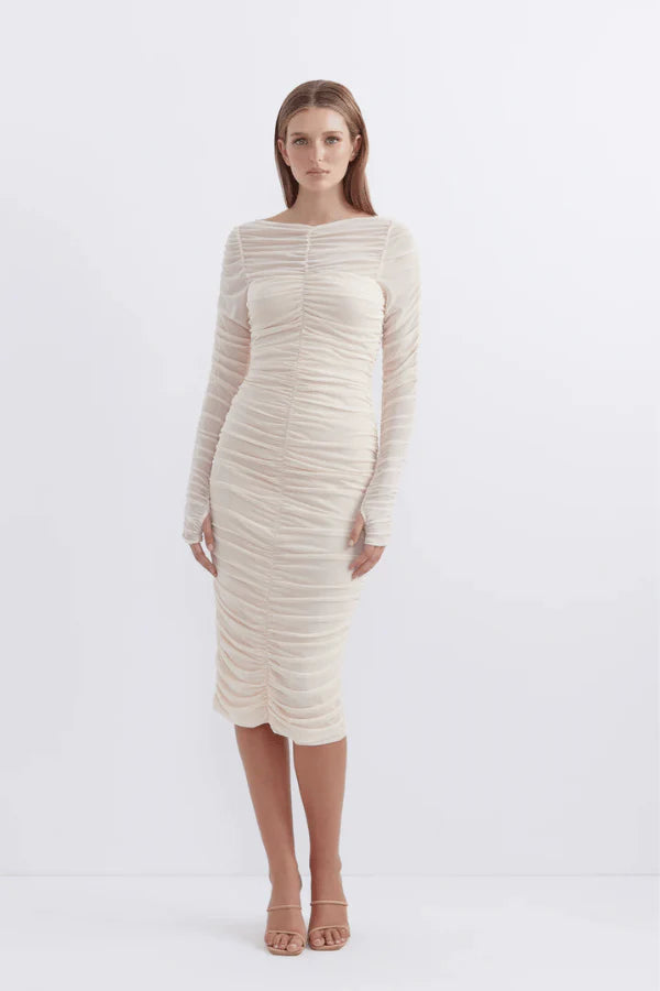 LUNAR TAPERED MIDI